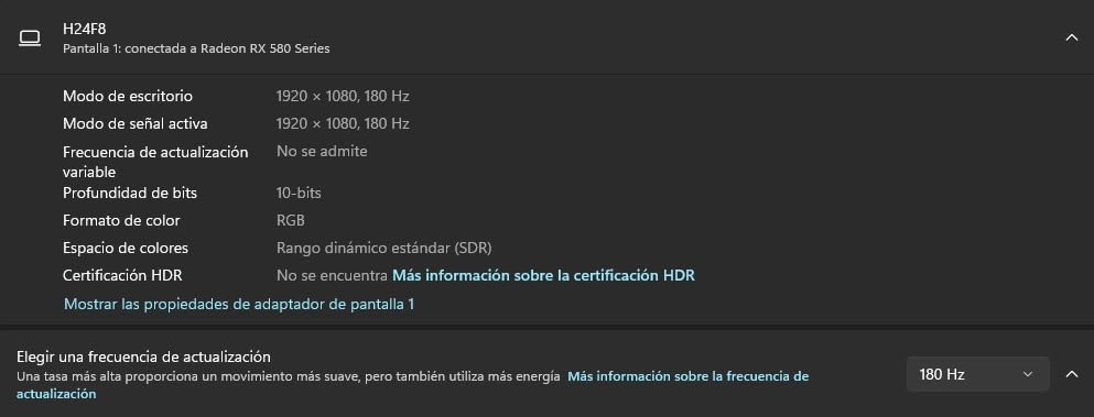 KTC 24 Inch 1500R Curved Gaming Monitor,180Hz 1ms FHD 1080p VA Monitor, Adaptive Sync, 110% sRGB, HDR Support, DisPlayPort/HDMI,Tilt, VESA for Gaming Home Office Business PS5 PC Monitors - Customer Photo 1