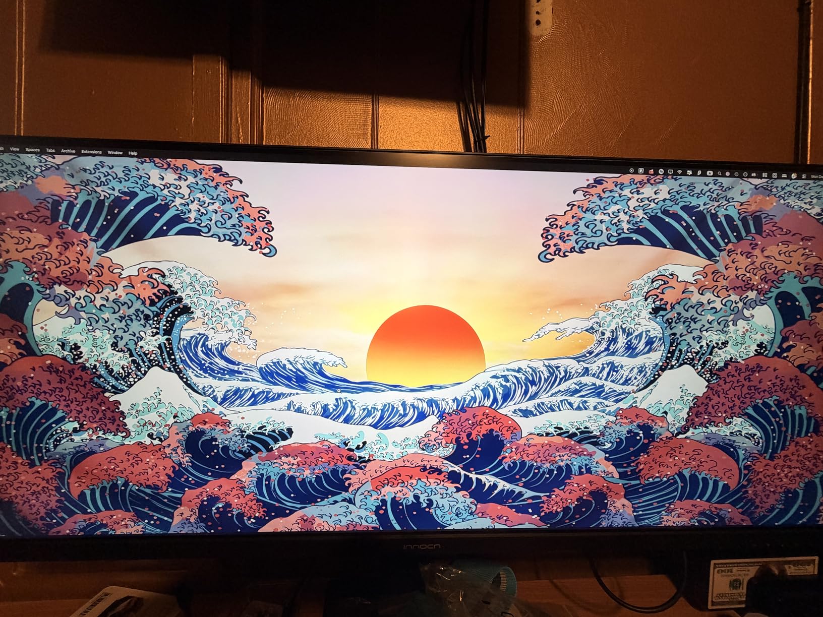 INNOCN 40 Inch 5K 5120 x 2160p Ultrawide Monitor for Laptop, 21:9, 100Hz, IPS, HDMI, DP, FreeSync, HDR400, USB-C, DeltaE＜2, Built-in Speakers, Height Adjustable, Black - 40C1U - Customer Photo 3