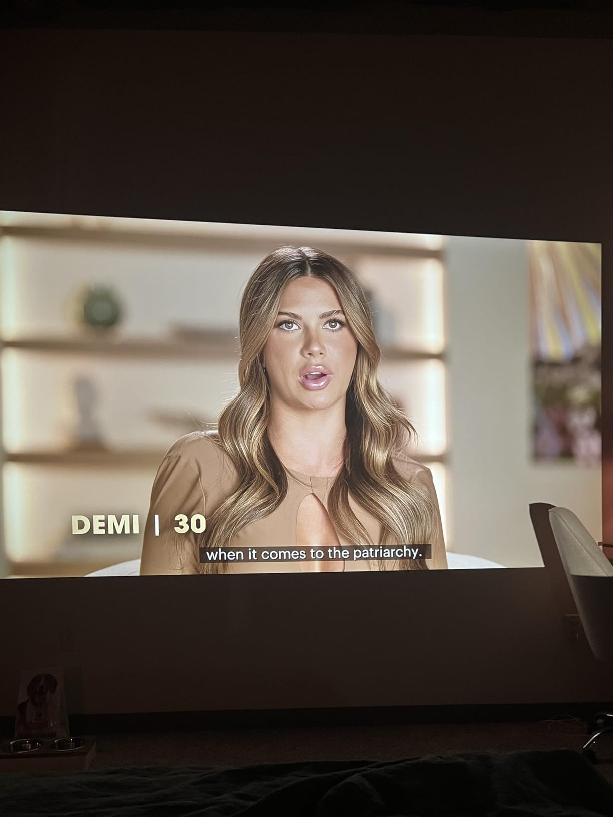 [1200 ANSI & Audio by DBX-TV] Alvar Projector with WiFi 6 and Bluetooth, 30W Speakers, NetfIix Certified & DoIby Audio Outdoor Proyector, Auto Focus Native 1080P Smart Projector, Black - Customer Photo 1