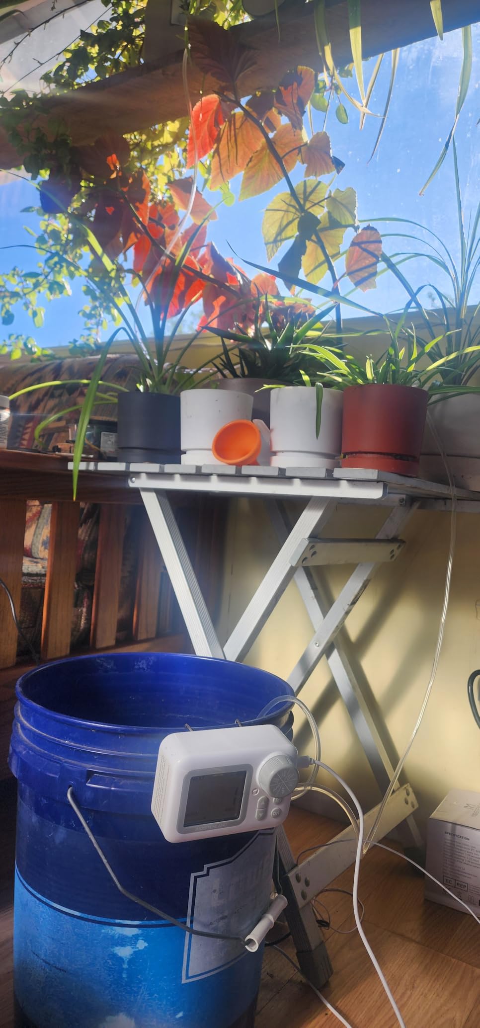 [2025 Upgraded] Automatic Watering System, 15 Potted Indoor Houseplants Support Plant Waterer, Vacation Plant Watering Devices, with Digital Programmable Water Timer - Customer Photo 2