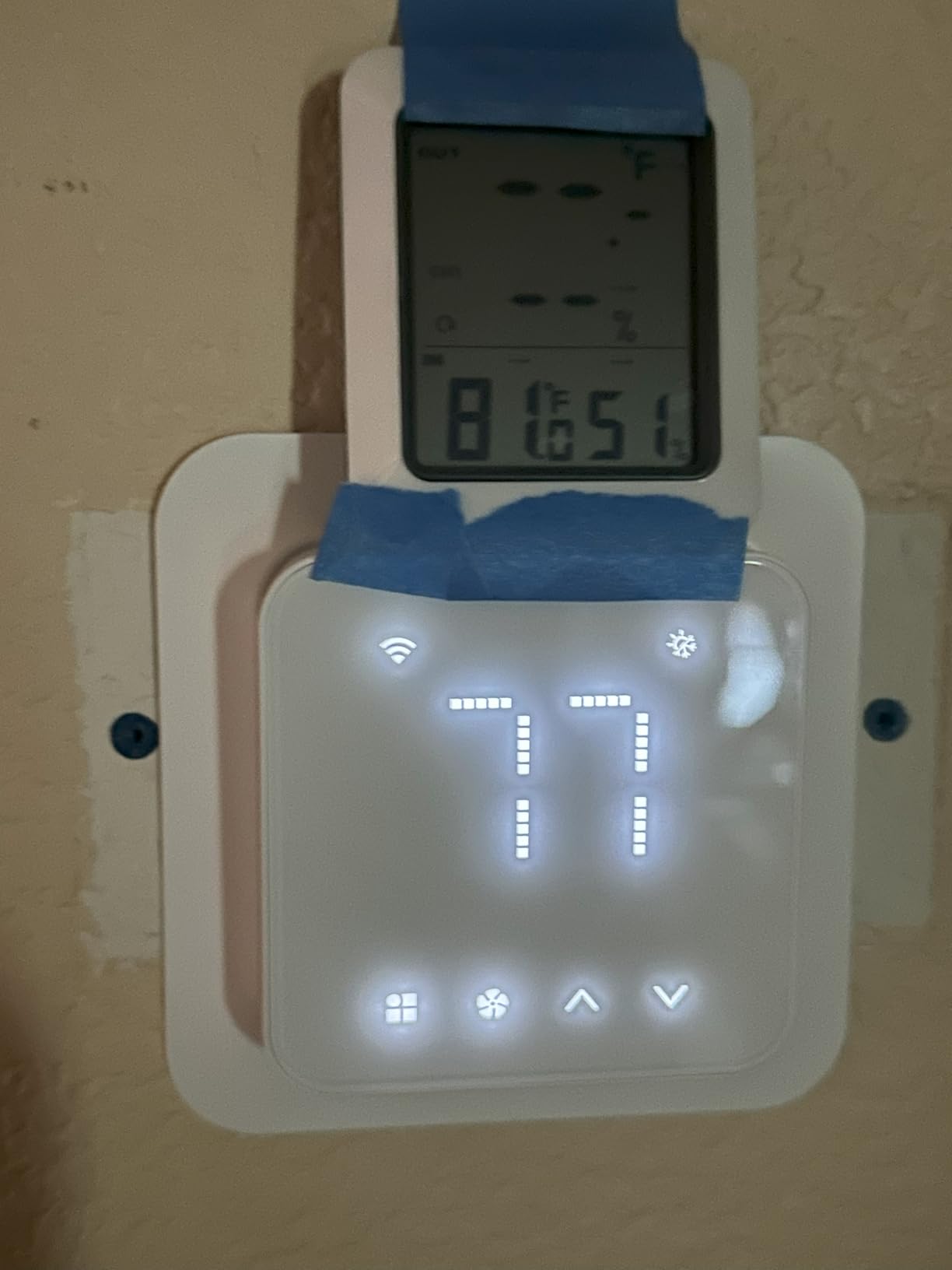 meross Smart Thermostat for Home, WiFi Thermostat Works with Matter, Alexa, Apple Home, Google Assistant, App & Voice Control, 7x24h Scheduling, Energy Saving, C-Wire Required - Customer Photo 2