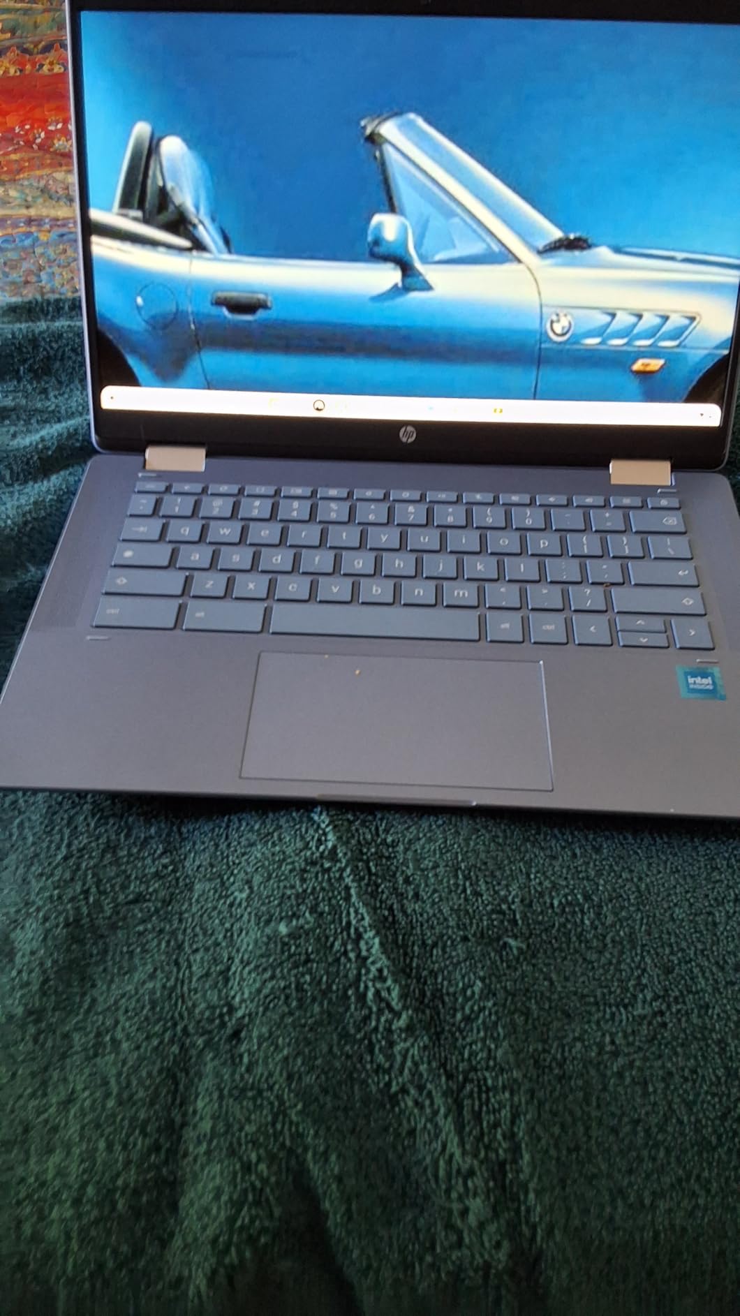 HP Convertible 2-in-1 Chromebook in Blue 14