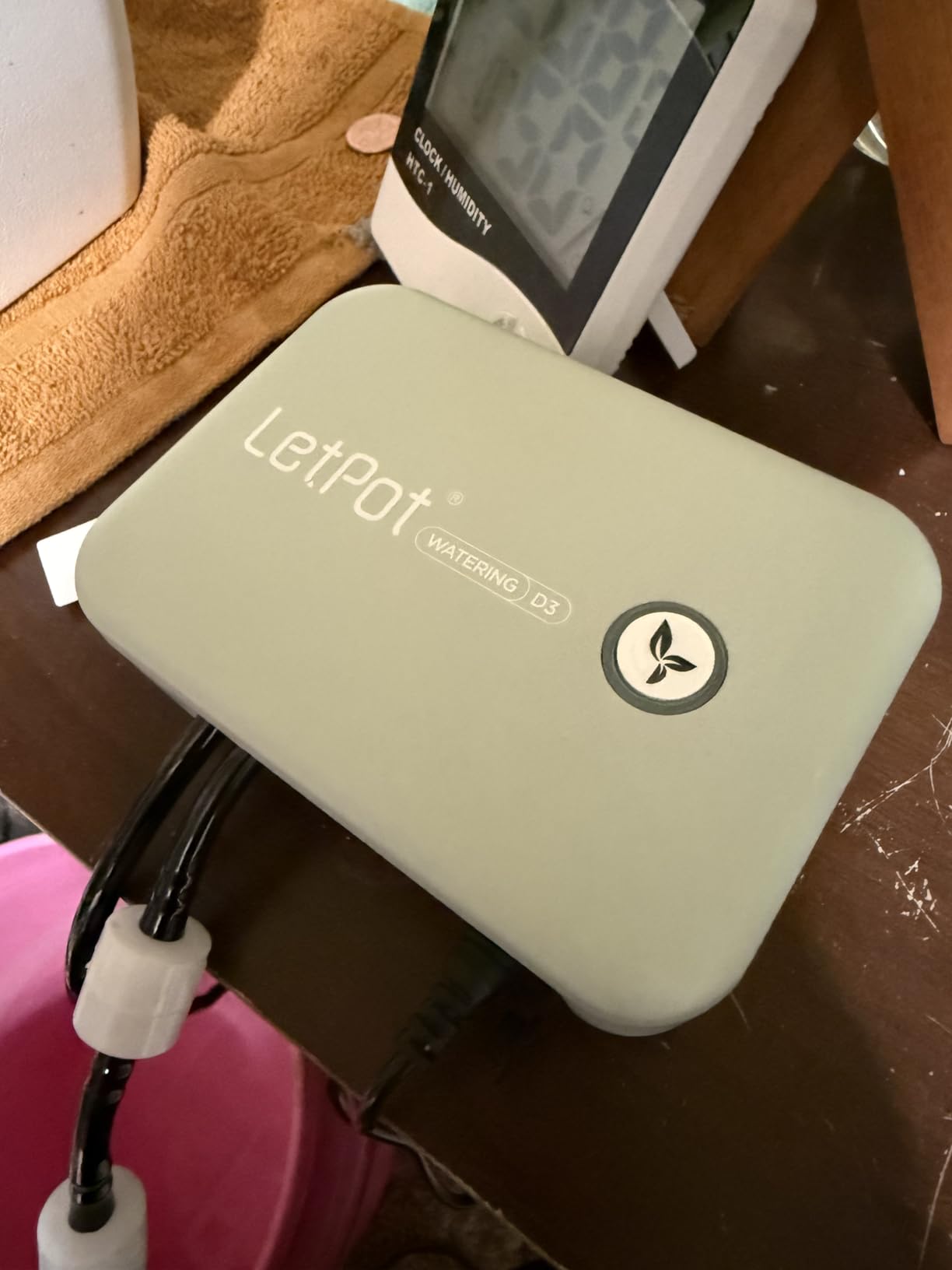 LetPot Automatic Watering System for Potted Plants, [Wi-Fi & App Control] Drip Irrigation Kit System, Smart Plant Watering Devices for Indoor Outdoor, Water Shortage Remind, IPX66, Green - Customer Photo 1