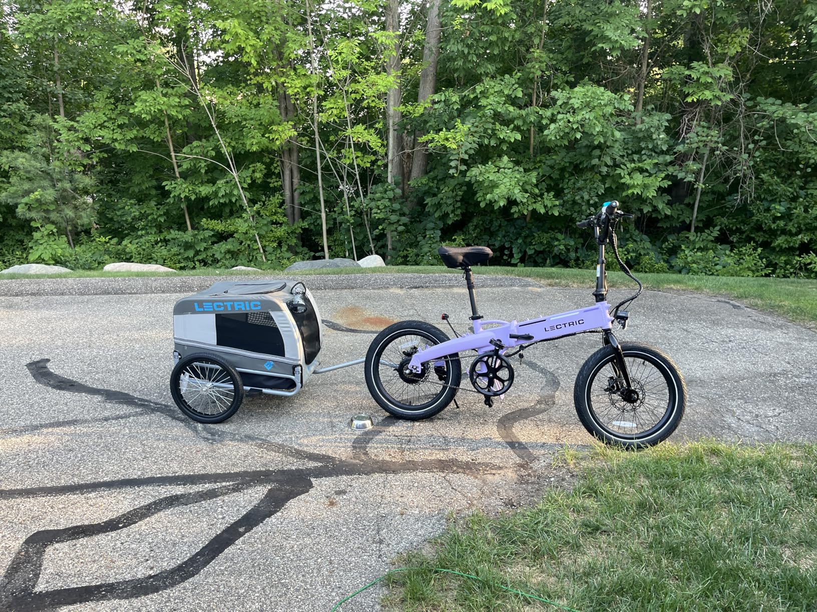 LECTRIC XP™ Lite 2.0 Electric Bike | Adult Folding Bikes - Weighs Only 49lbs | 45 Mile Range w/ 5 Pedal-Assist Levels | 20mph Top Speed - Class 1 and 2 eBike - Customer Photo 2