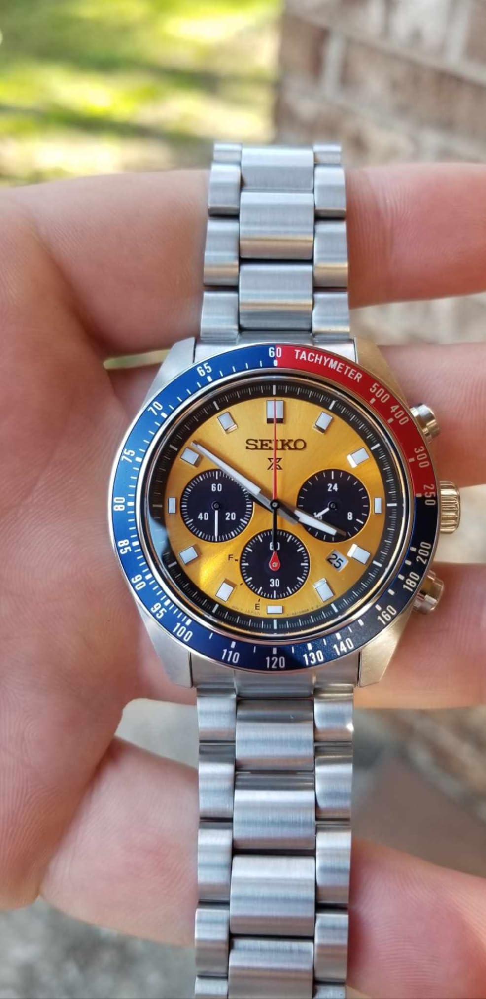SEIKO Men's SSC947 Prospex Speedtimer Watch - Customer Photo 2