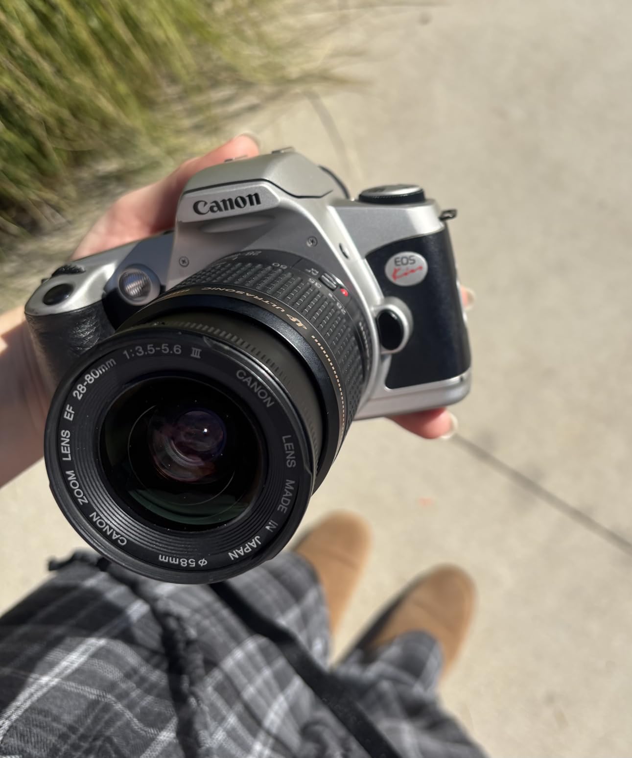 Canon New EOS Kiss (AKA Rebel G in USA/Canada) SLR AF Film Camera With 35-80mm EF Lens (Renewed) - Customer Photo 1