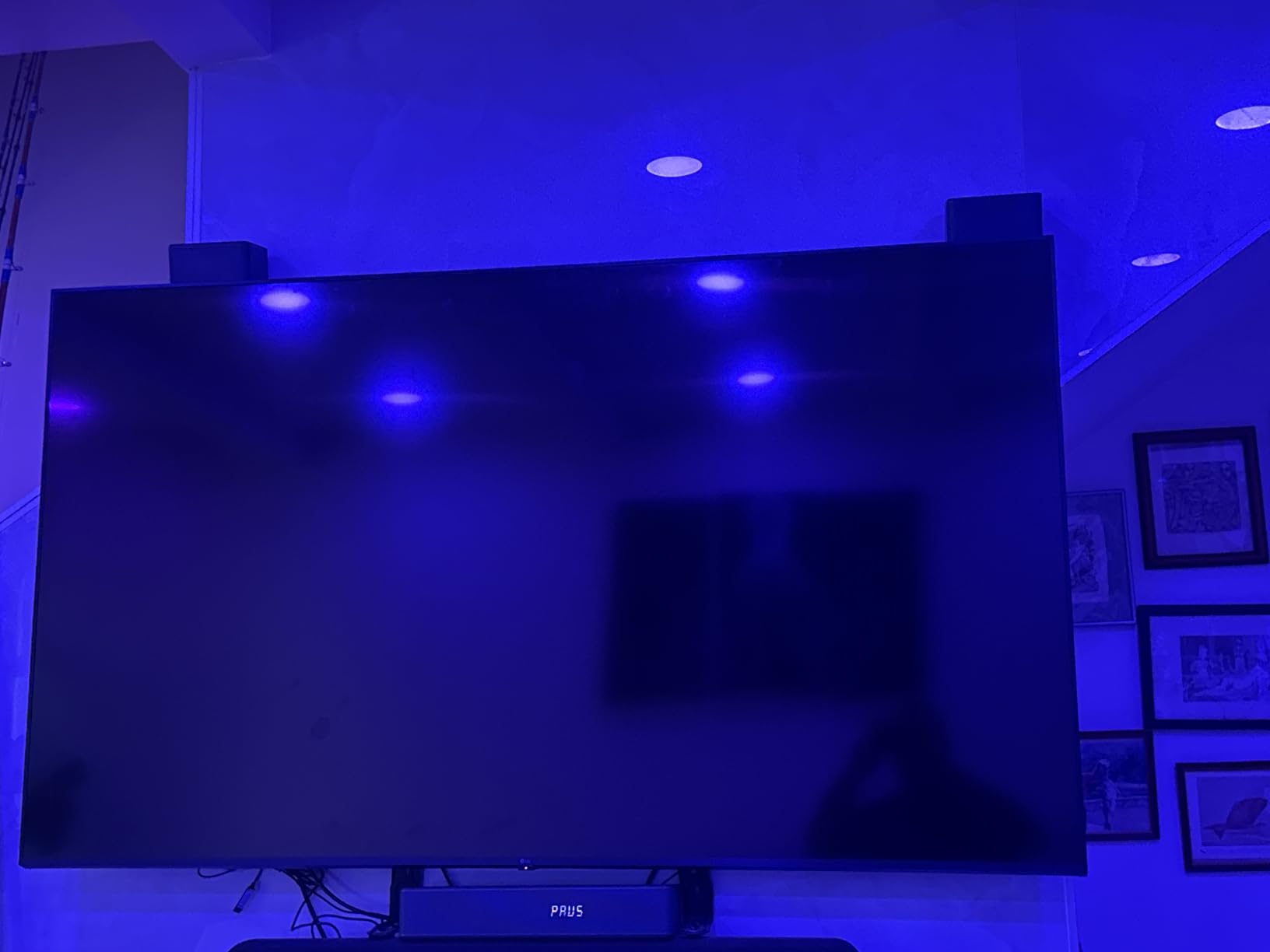 ULTIMEA 7.1ch Sound Bar with Dolby Atmos, Surround Sound System for TV with 4 Surround Speakers, Sound Bar for Smart TV with App Control, Soundbar with Subwoofer for Home Theater, HDMI eARC, Aura A60 - Customer Photo 1