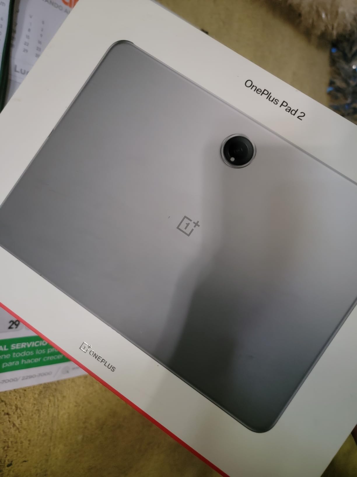 OnePlus Pad 2-12GB RAM + 256GB Storage 12.1'' Display Android Tablet, Snapdragon 8 Gen 3 Processor, 8MP Front & 13MP Rear Cameras, 67W Fast Charging, AI Eraser 2.0, Wi-Fi - Customer Photo 1