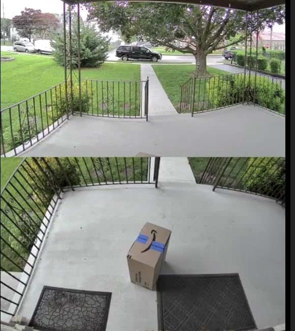 WYZE Wireless Duo Cam Video Doorbell (Chime Included), Battery Powered, 2K Full HD Video, 2 Cameras (People and Package), 2-Way Audio, Color Night Vision - Customer Photo 2