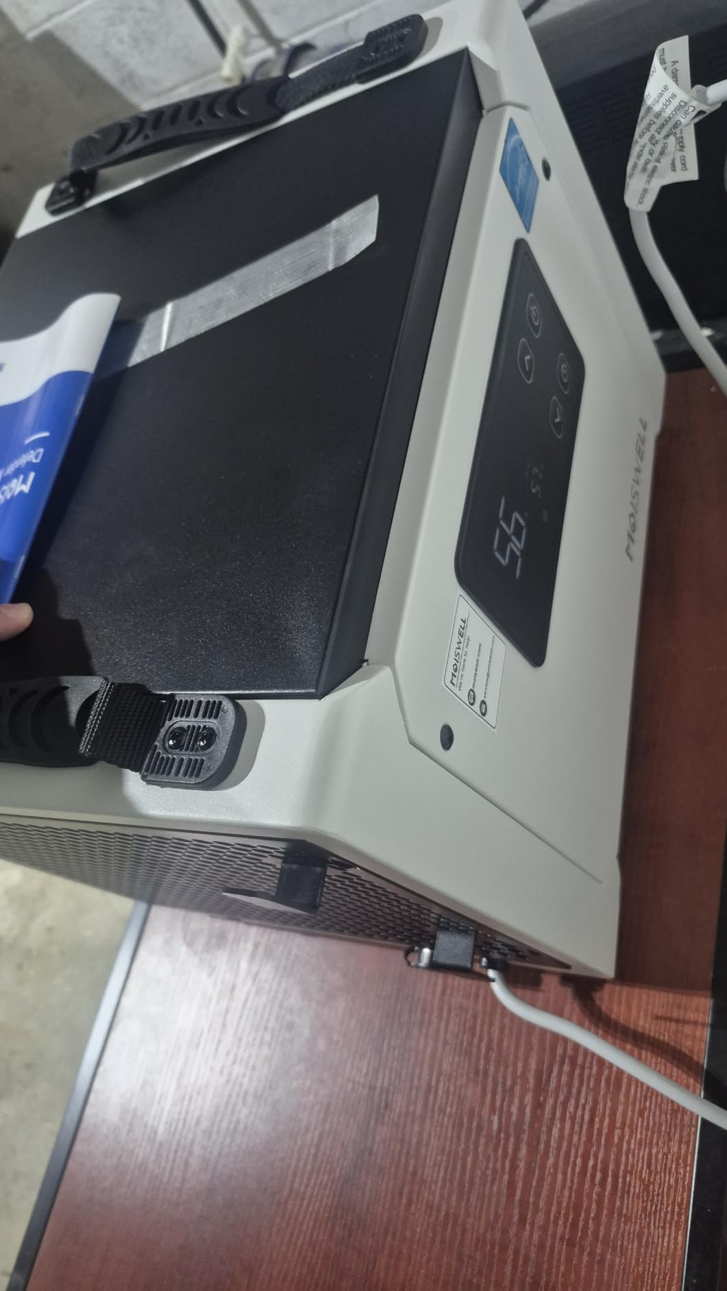 Moiswell 70 Pints Commercial Dehumidifier with Pump, Portable Crawl Space Dehumidifiers for Basement and Home, Energy Star Efficient Certified, Automatic Defrost - Customer Photo 1