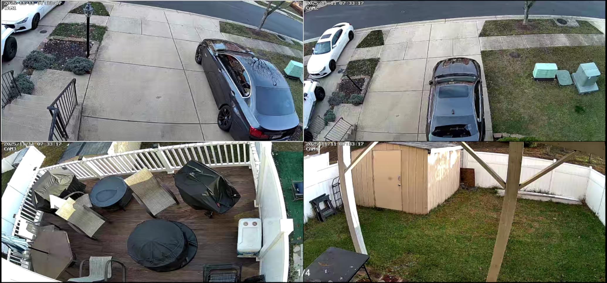 Hiseeu Wireless Pro WiFi Security Camera System, 16CH 4K NVR Kit, Plug-in Powered 12Pcs 5MP CCTV Home Security Camera System for Indoor/Outdoor, Night Vision, Waterproof, Motion Detection, 3TB HDD - Customer Photo 2