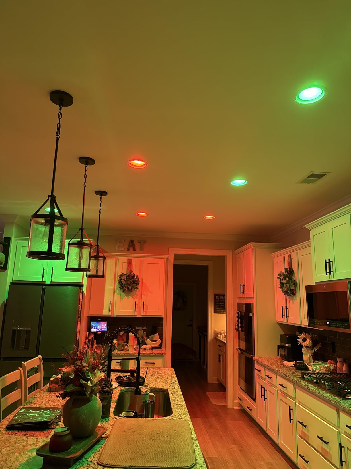 WiZ LED Smart Light Bulbs, Sunset to Sunrise Automation + Motion Detection + Control with Voice or App, Full Color A19 60W 800LM E26 Indoor, Matter Compatible - 1 Pack - Customer Photo 2