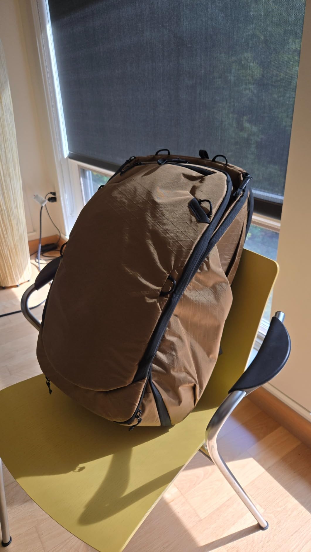 Peak Design Travel Backpack 30L, Sage, Expandable 27-33L Design, Rear and Top Access, Weatherproof Shell, Laptop Sleeve, Ideal for Travel or Everyday Carry, Versatile Backpack for Men and Women - Customer Photo 2