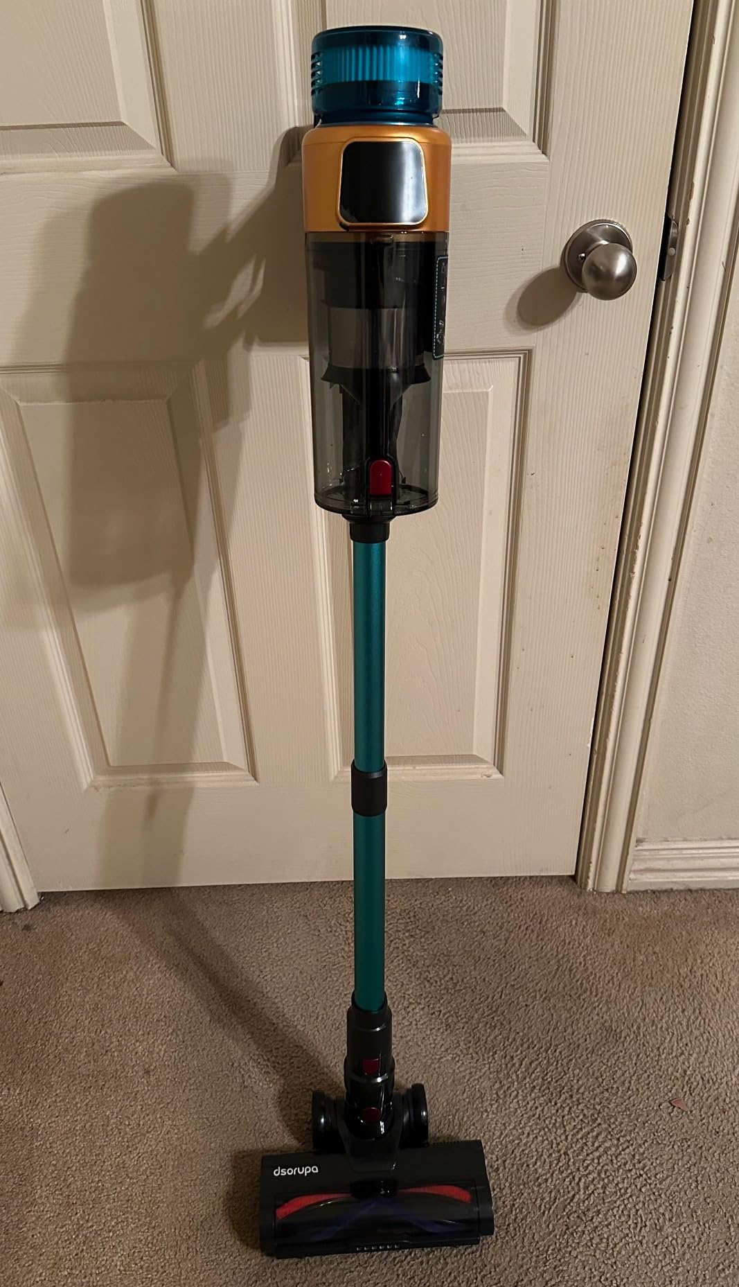 Cordless Vacuum Cleaner, 600W 50KPA 70Mins Vacuum Cleaners for Home, Stick Vacuum with Charging Dock Station, Anti-tangle Wireless Vacumm, Rechargeable Cordless Vacuum for Pet Hair/Carpet/Hard Floor Customer Review Cordless Vacuum Cleaner, 600W 50KPA 70Mins Vacuum Cleaners for Home, Stick Vacuum with Charging Dock Station, Anti-tangle Wireless Vacumm, Rechargeable Cordless Vacuum for Pet Hair/Carpet/Hard Floor - Customer Photo 2