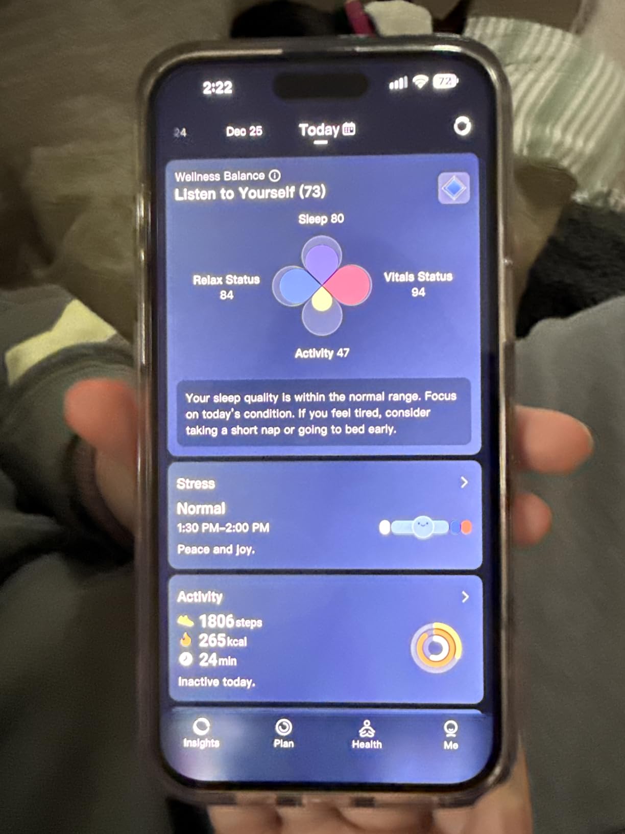RingConn Gen 2, World's First Smart Ring with Sleep Apnea Monitoring, No APP Subscription, 12-Day Battery Life, Stress/Heart Rate/Women's Health Tracker, Android & iOS Compatible (Black, Size 10) - Customer Photo 1