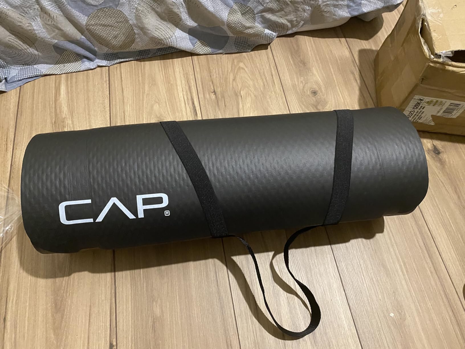 CAP Barbell 1/2-Inch High Density Exercise Yoga Mat with Strap | Multiple Options - Customer Photo 2