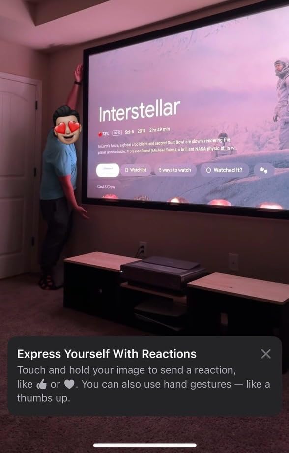 Hisense PX3-PRO Ultra Short Throw Triple Laser Projector, 4K UHD, 80