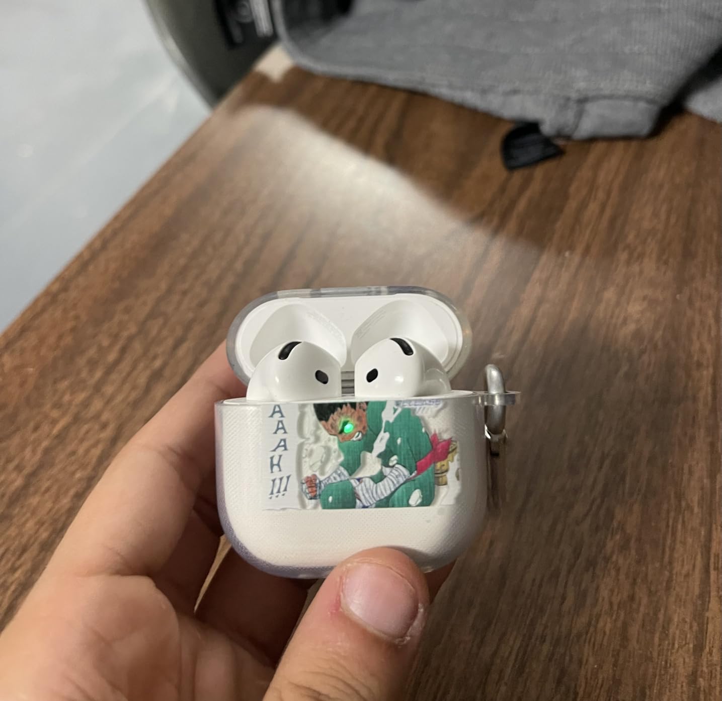 Apple AirPods 4 Wireless Earbuds, Bluetooth Headphones, with Active Noise Cancellation, Adaptive Audio, Transparency Mode, Personalized Spatial Audio, USB-C Charging Case, Wireless Charging, H2 Chip - Customer Photo 1