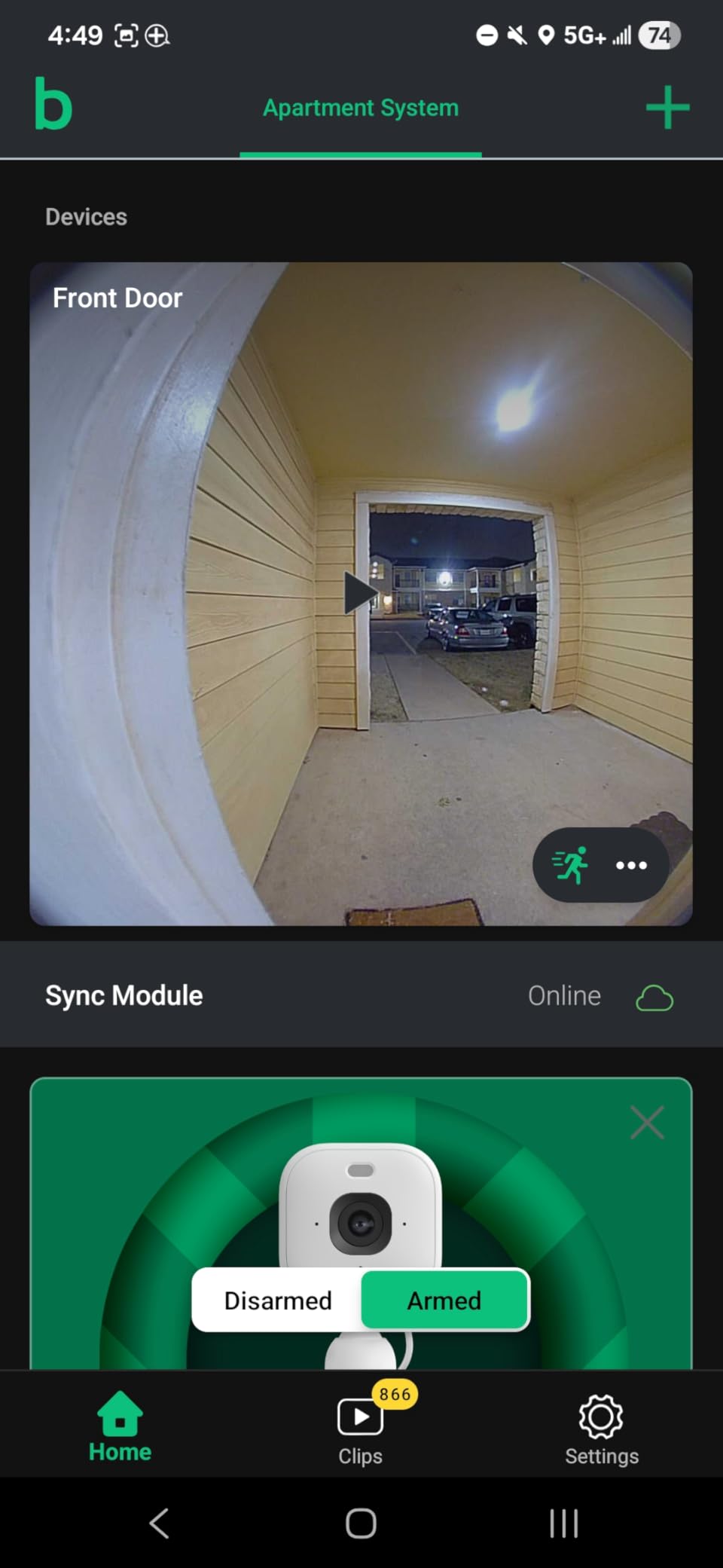 Blink Video Doorbell (newest model) – Head-to-toe HD view, two-year battery life, and simple setup. Sync Module Core included – System (Black) - Customer Photo 2