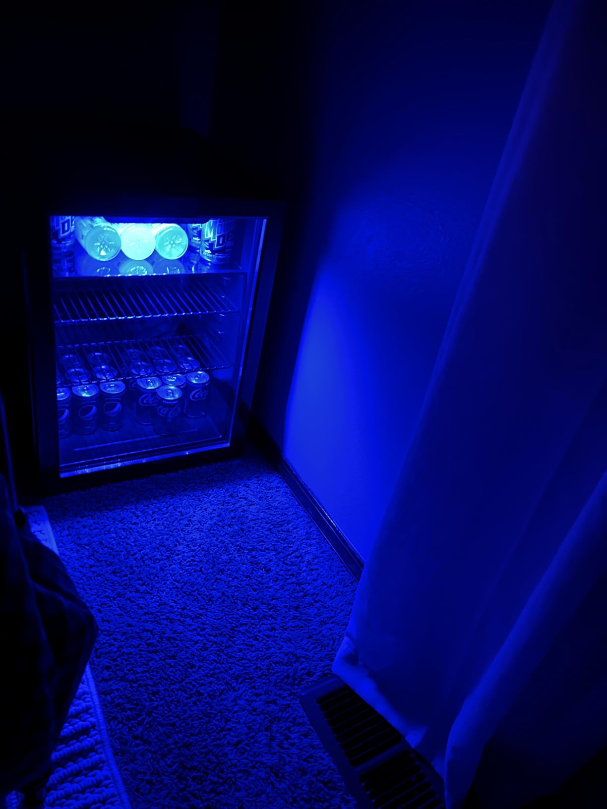 Mini Fridge 130 Can Beverage Refrigerator Cooler, 3.2 Cu.Ft Drink Fridge for Soda Wine Beer, Adjustable Temperature Control for Home Office, Black - Customer Photo 2