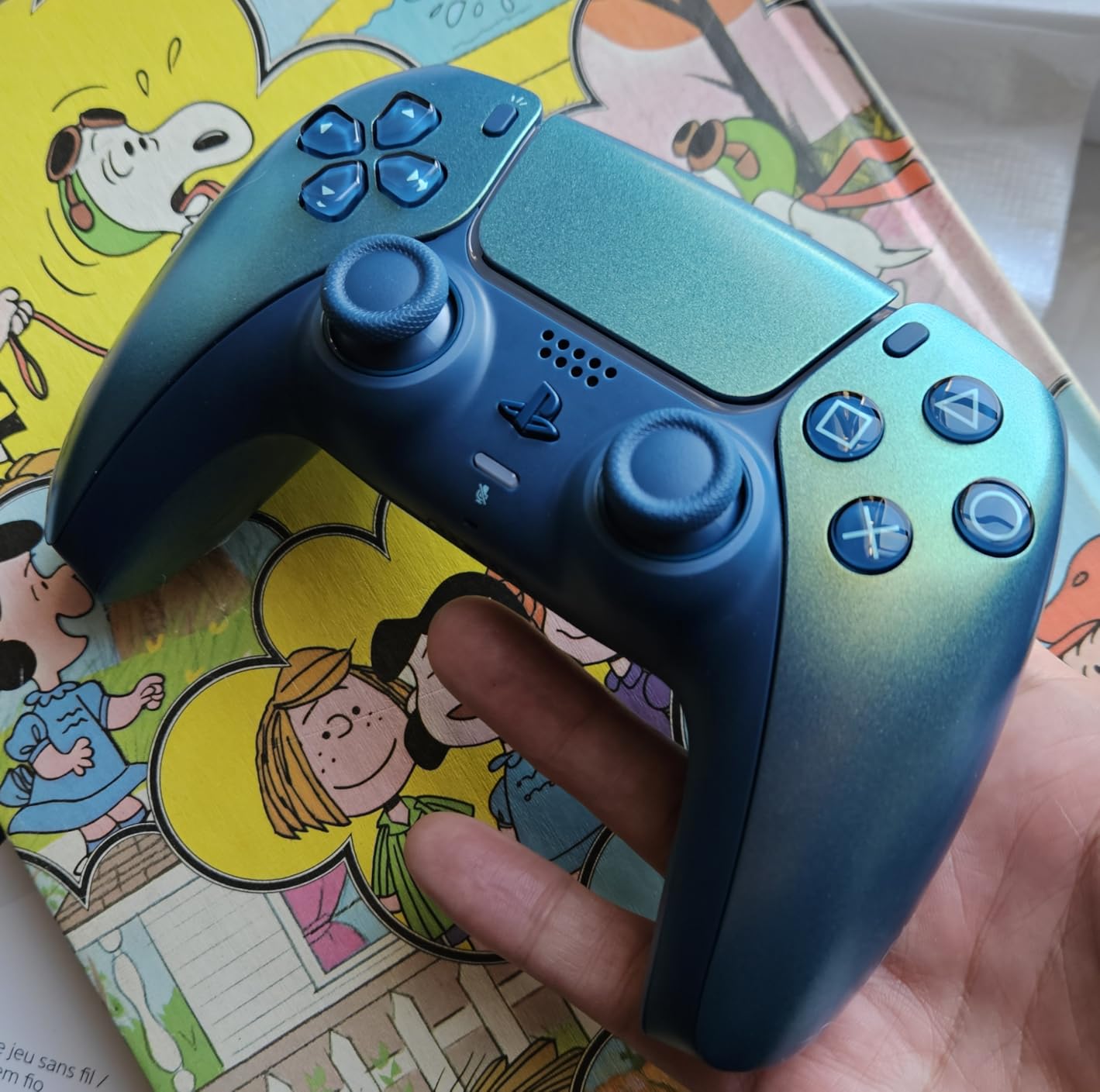 PlayStation DualSense Wireless Controller - Chroma Teal - Customer Photo 1