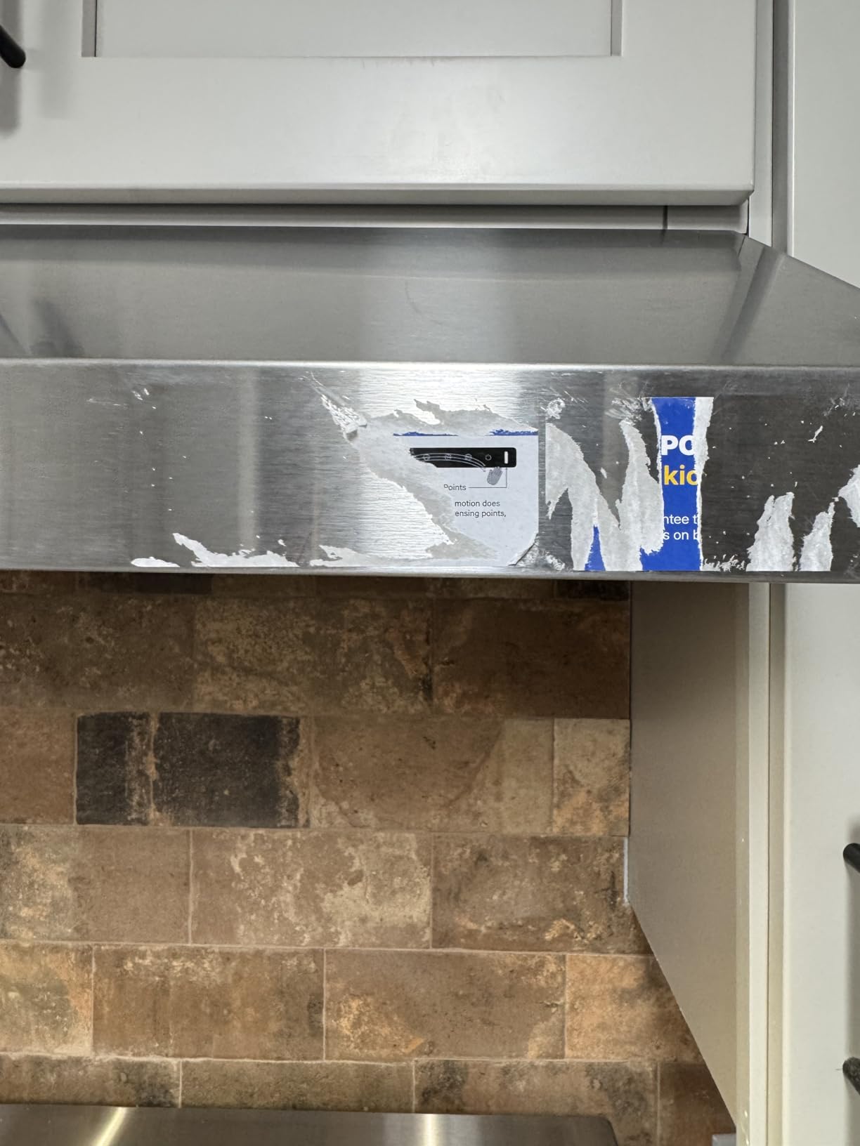 Range Hood 30 Inch Under Cabinet, 900CFM Stainless Steel Kitchen Stove Vent Hood, Touch/Gesture Control, 3 Speed Exhaust Fan, LED Lights, Reusable 5-Layer Aluminum Filters - Customer Photo 1