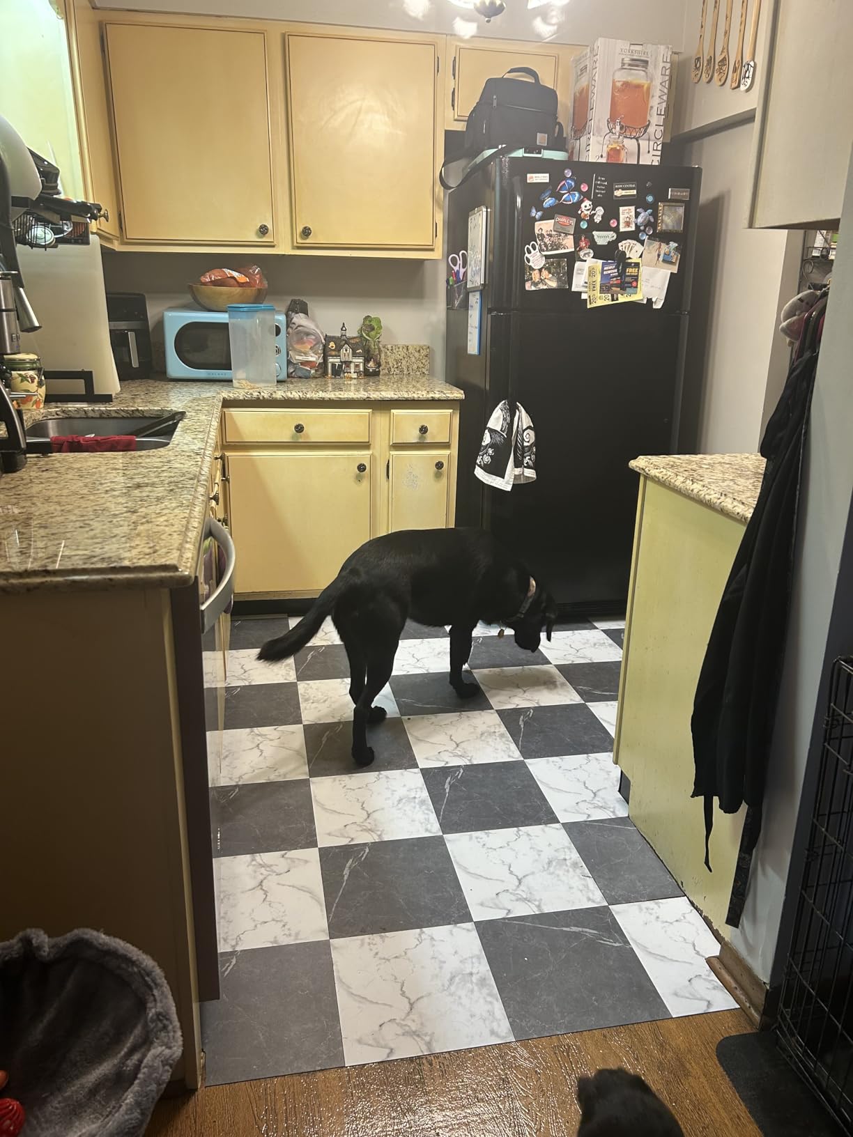 Art3d Peel and Stick Floor Tile, 30-Pack 12 x 12in. Covers 30 Sq.ft, Waterproof Vinyl Flooring Tiles Self Adhesive for Kitchen, Bathroom & Bedroom - Slate - Customer Photo 1