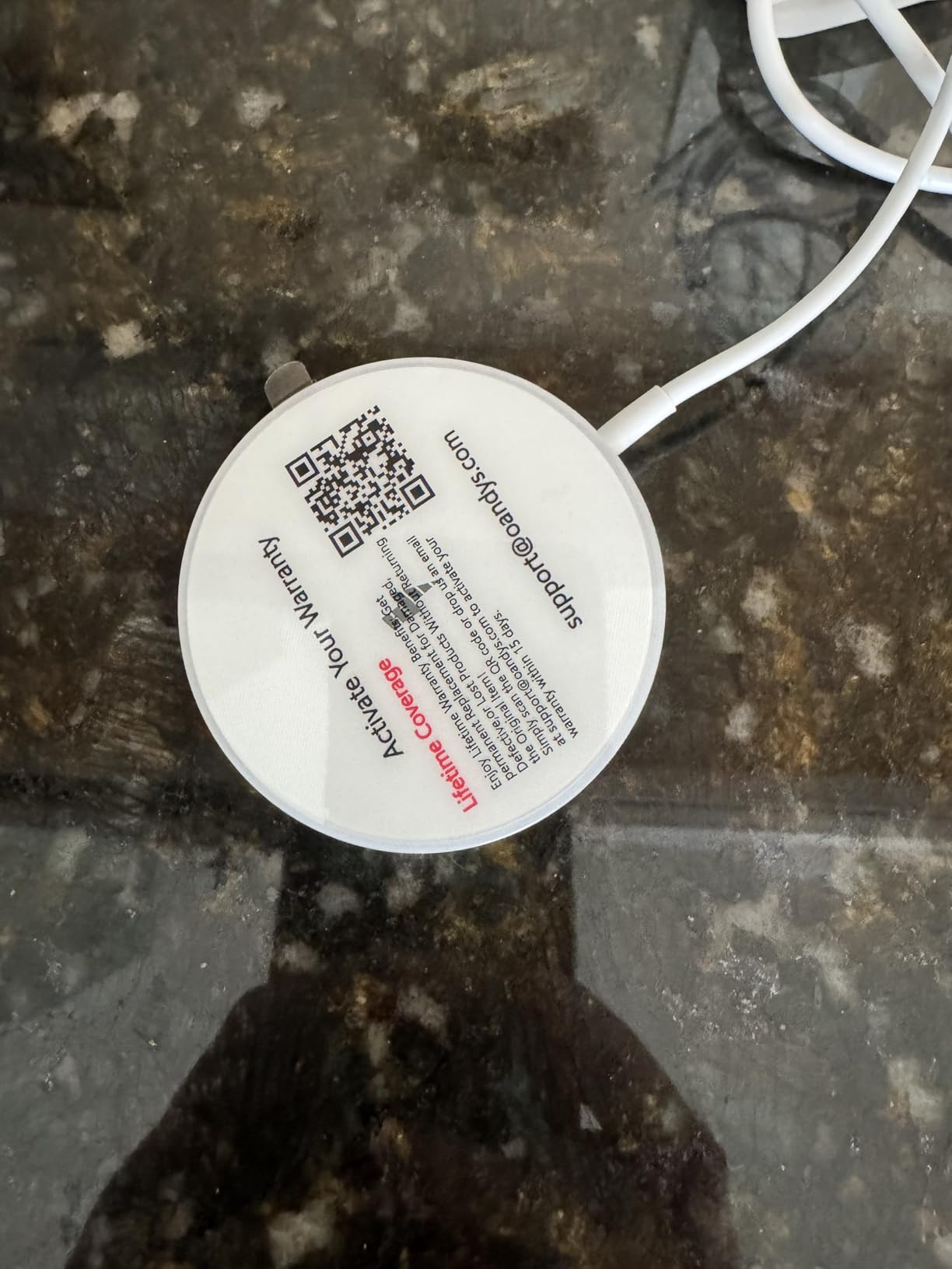 Magnetic Wireless Charger 15W Mag Safe Charger-Fast Charging Pad Compatible with iPhone17/16/15/14/13/12 Series & Airpods 2 3 Pro-LED Mag-Safe Pad with Dual Charging Ports - Customer Photo 1