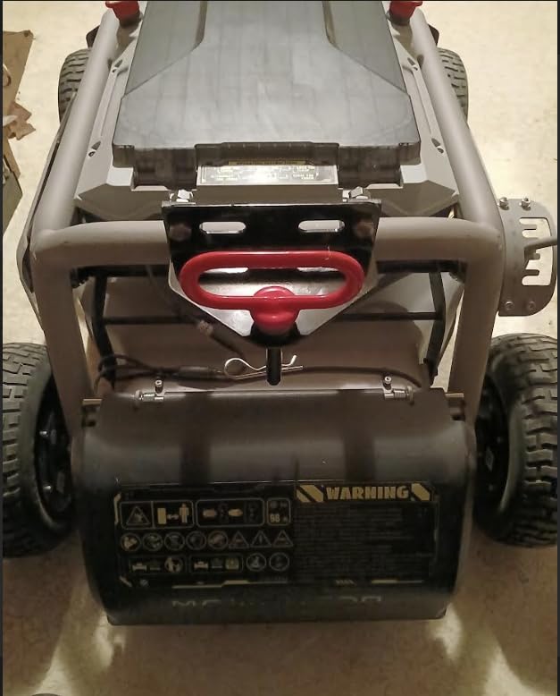 Remote Control Lawn Mower S1 4WD 56V12Ah, Multi-Functions RC Lawn Mower with 1.5-4.3 Inch Cutting Height 21 Inch Cutting Width for 75% Slope(37°) for Mowing 0.75 Acres - Customer Photo 1