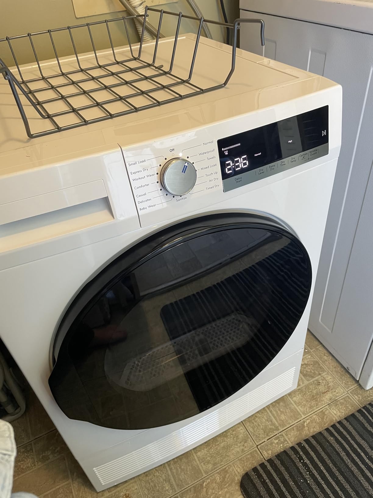 Kenmore 4.0 cu. ft. Ventless Compact Front Load Electric Dryer - with Guard to Reduce Wrinkles & Static - Smart Sensor Drying - LED - ENERGY STAR Certified - White - Customer Photo 1