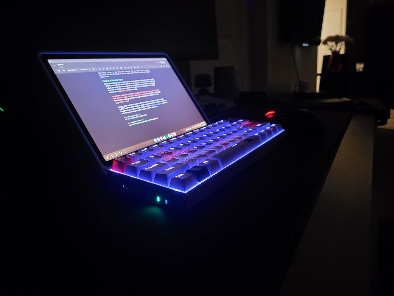 Samsung Galaxy Tab S9 FE 10.9-Inch, 128 GB, Lavender (Renewed) - Customer Photo 2