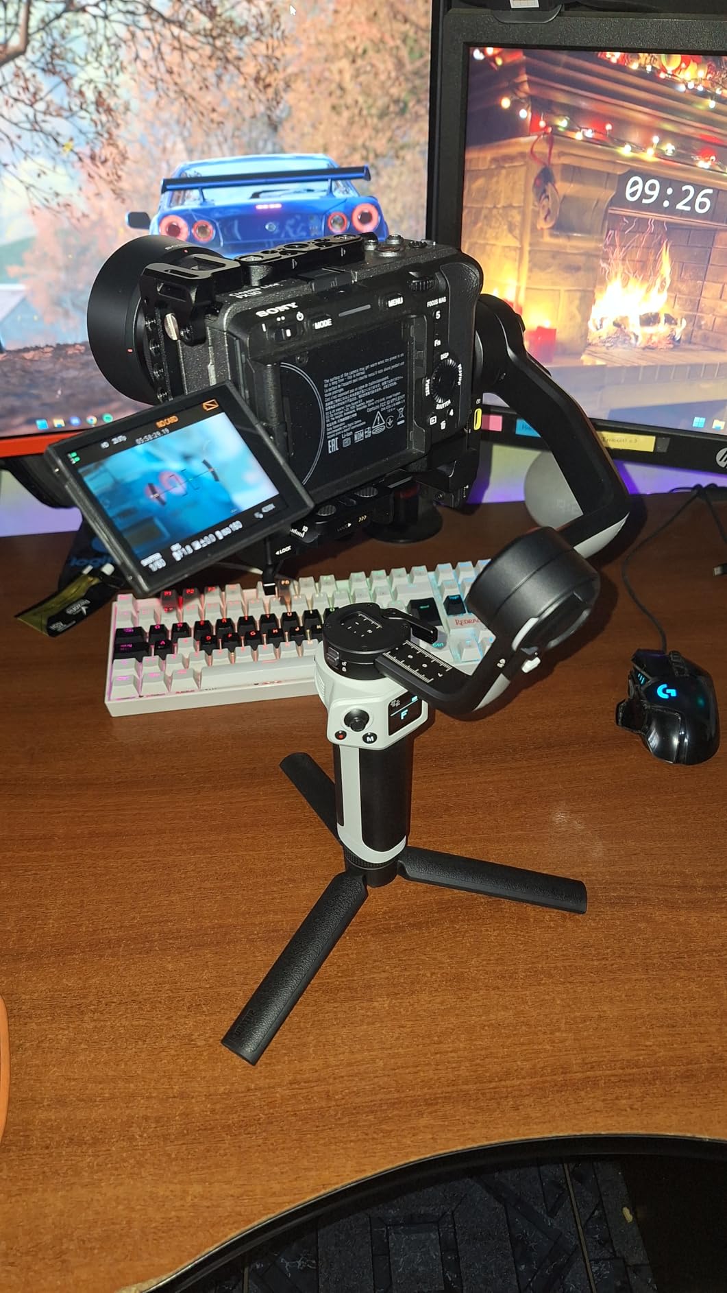 ZHIYUN CINEPEER Crane 4E 3-Axis Camera Gimbal Stabilizer for Canon/Sony/Panasonic/Nikon,Extendable Sling Grip Native Vertical Shooting Handheld Camera Gimbal Customer Review ZHIYUN CINEPEER Crane 4E 3-Axis Camera Gimbal Stabilizer for Canon/Sony/Panasonic/Nikon,Extendable Sling Grip Native Vertical Shooting Handheld Camera Gimbal - Customer Photo 1