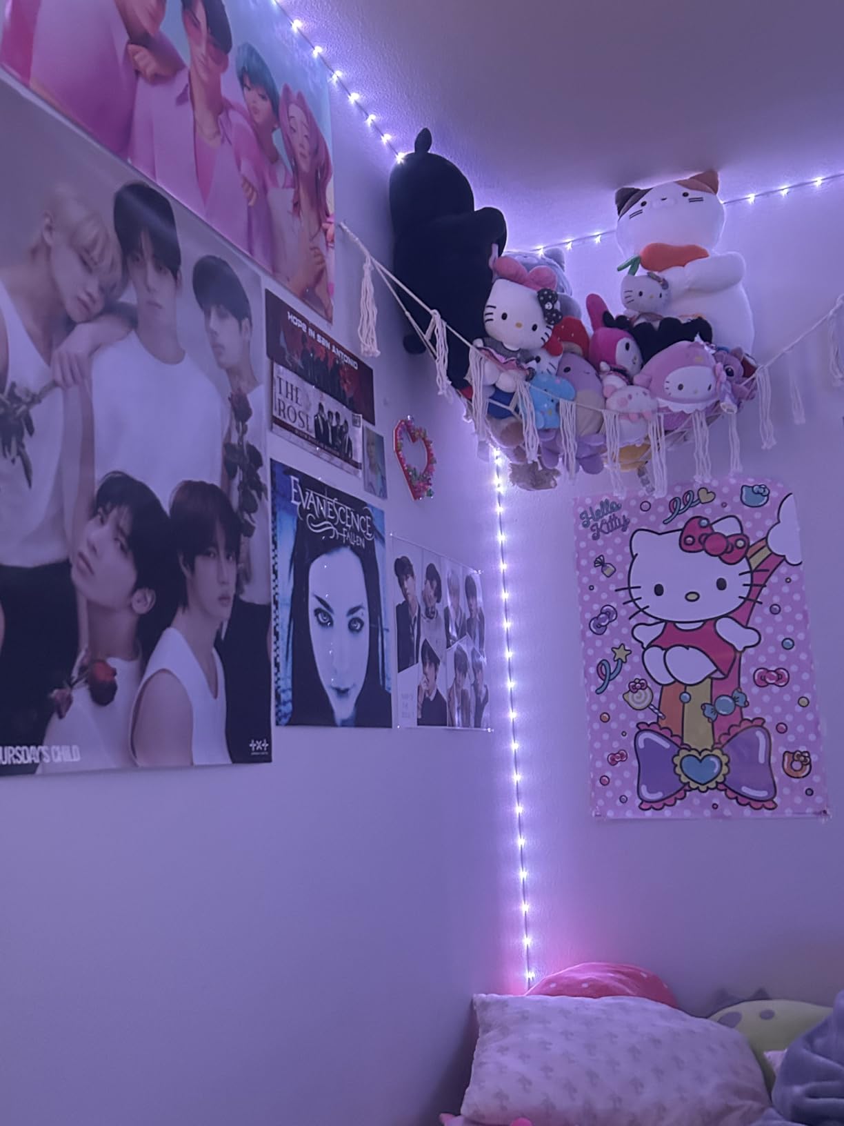 DAYBETTER LED Strip Lights 110ft, Smart Lighting Strips with App Remote Control, RGB Music Sync Color Changing Lights for Bedroom Kitchen Party Home Decor(1 Roll) - Customer Photo 1