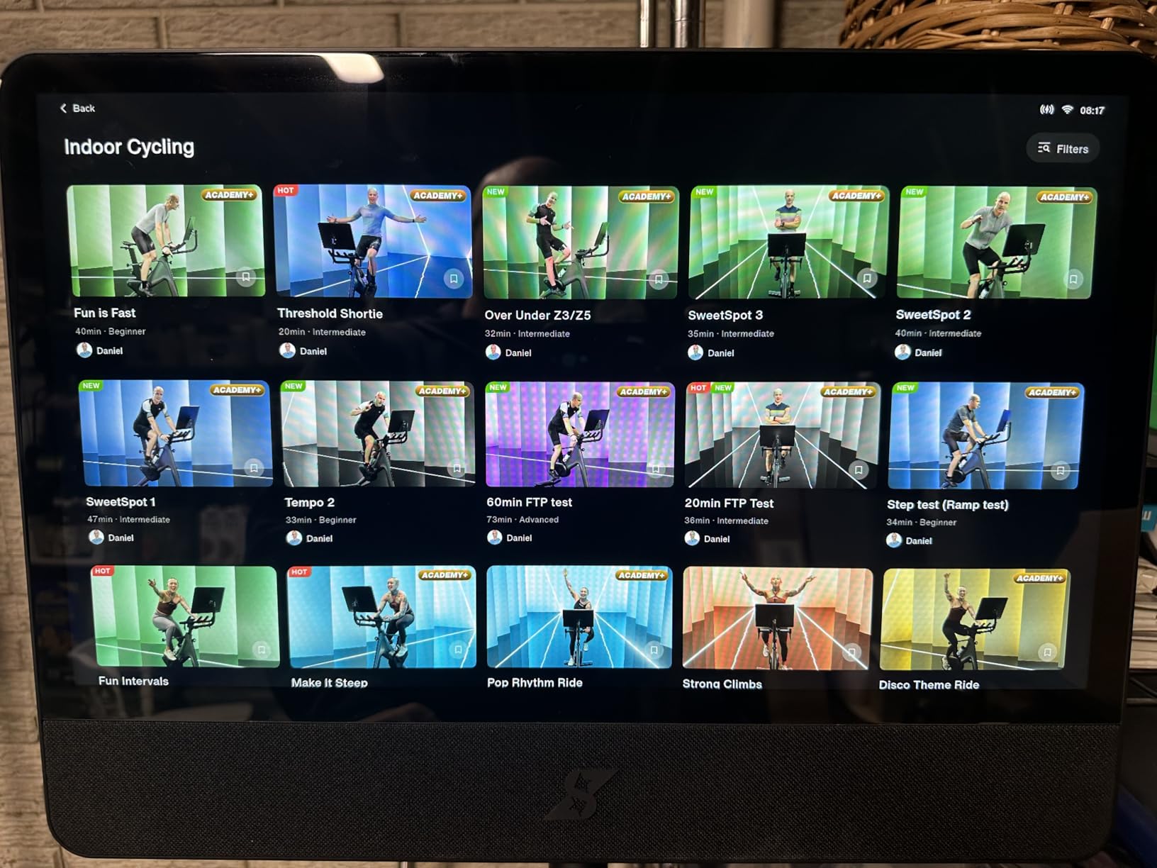 Speediance VeloNix Exercise Bike, Smart AI Fitness Bike with Personalized Fitness Courses & Online Cycling Coaching, 21.5