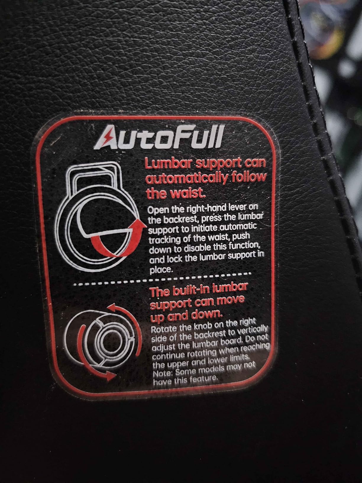 AutoFull M6 Gaming Chair, Ventilated and Heated Seat Gaming Chair with 360° Adjustable Armrest, AUTO Dynamic Tracking Lumbar Support Ergonomic Office Chair with Footrest, Black - Customer Photo 1