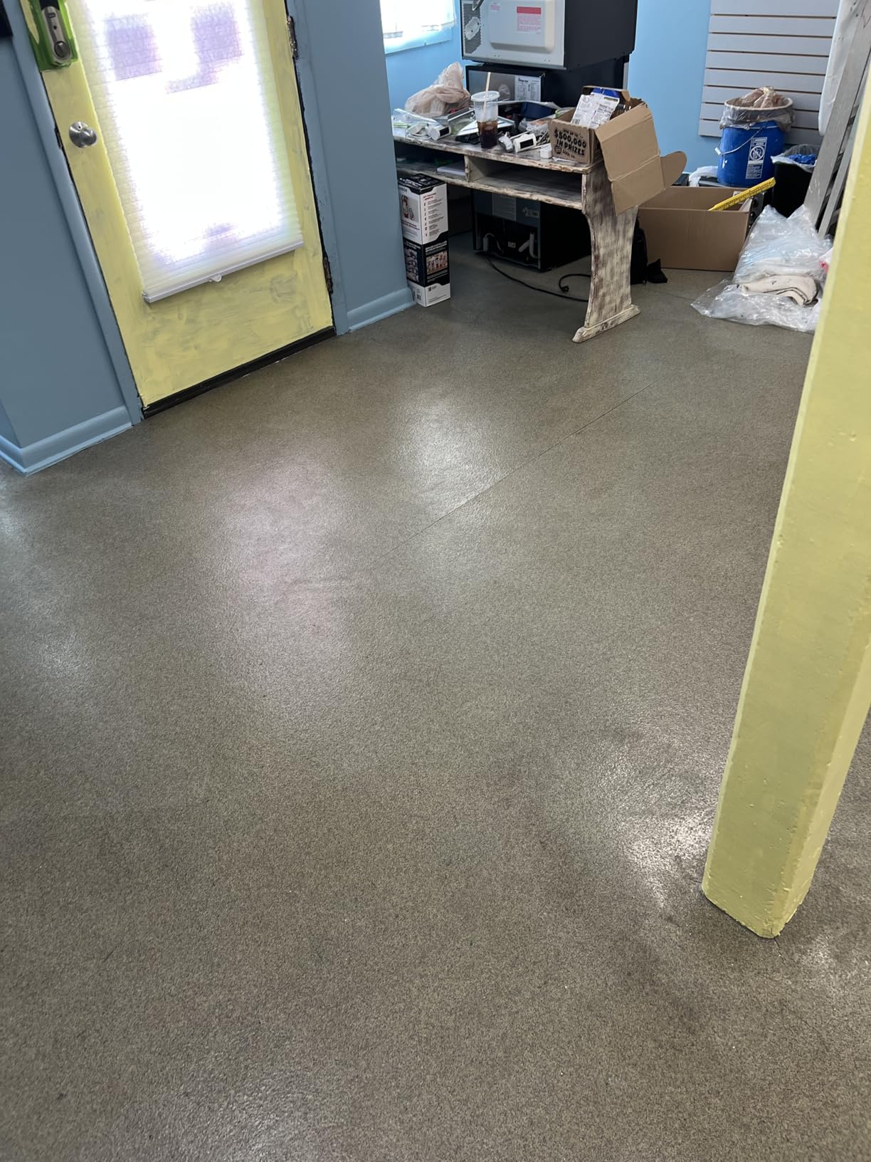 Art3d 18-Pack Interlocking Luxury Vinyl Flooring Tile for Kitchen Bathroom, 36 x 6 Inch Wood Floor Plank for Wear-Resistant, Waterproof, Anti-Slip, Reusable, Bali Teak - Customer Photo 1