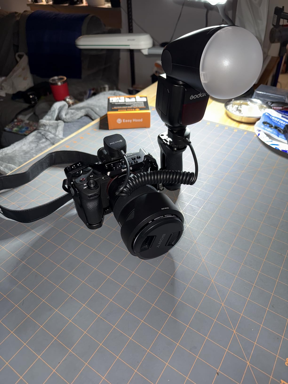 Godox V1 V1-C V1C USA Version Camera Flash for Canon Camera Flash Speedlite Speedlight,76Ws 2.4G TTL1/8000 HSS,480 Full Power Shots,1.5s Recycle Time,2600mAh Li-ion Battery,10 Levels LED Modeling Lamp Customer Review Godox V1 V1-C V1C USA Version Camera Flash for Canon Camera Flash Speedlite Speedlight,76Ws 2.4G TTL1/8000 HSS,480 Full Power Shots,1.5s Recycle Time,2600mAh Li-ion Battery,10 Levels LED Modeling Lamp - Customer Photo 2