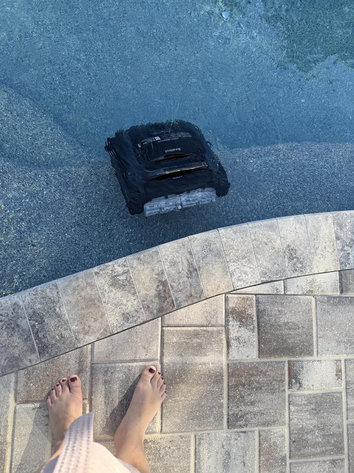 (2025 Upgrade) Beatbot AquaSense 2 Cordless Robotic Pool Vacuum Cleaner, Smart Surface Parking, Double-Pass Waterline Scrubbing, Cleans Floor, Walls and Waterline, Light Blue Customer Review (2025 Upgrade) Beatbot AquaSense 2 Cordless Robotic Pool Vacuum Cleaner, Smart Surface Parking, Double-Pass Waterline Scrubbing, Cleans Floor, Walls and Waterline, Light Blue - Customer Photo 1