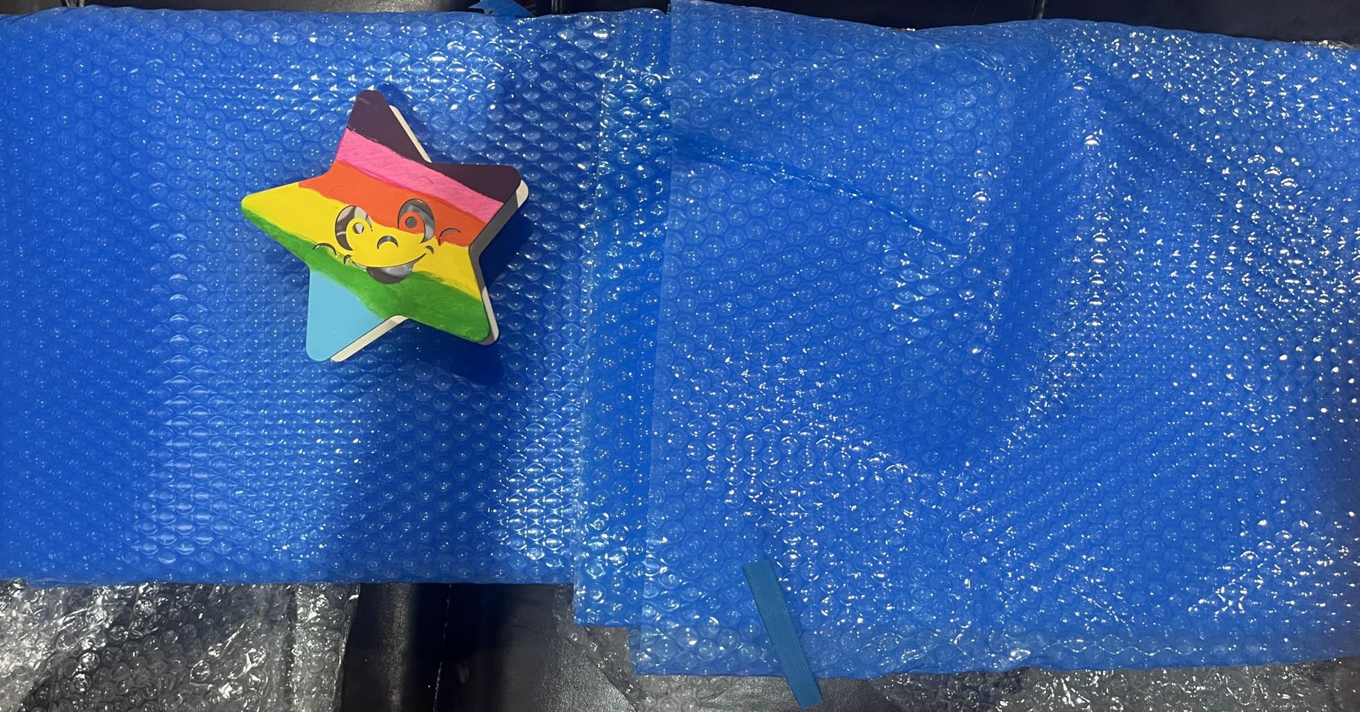 Abimars 16 Mil Solar Pool Cover with UPF 50+ UV Protection, 12' x 24' Rectangle Pool Solar Blanket for Inground & Above Ground Pools, 1600 Series, Heat/Chemical Resistant Cover, Blue - Customer Photo 3