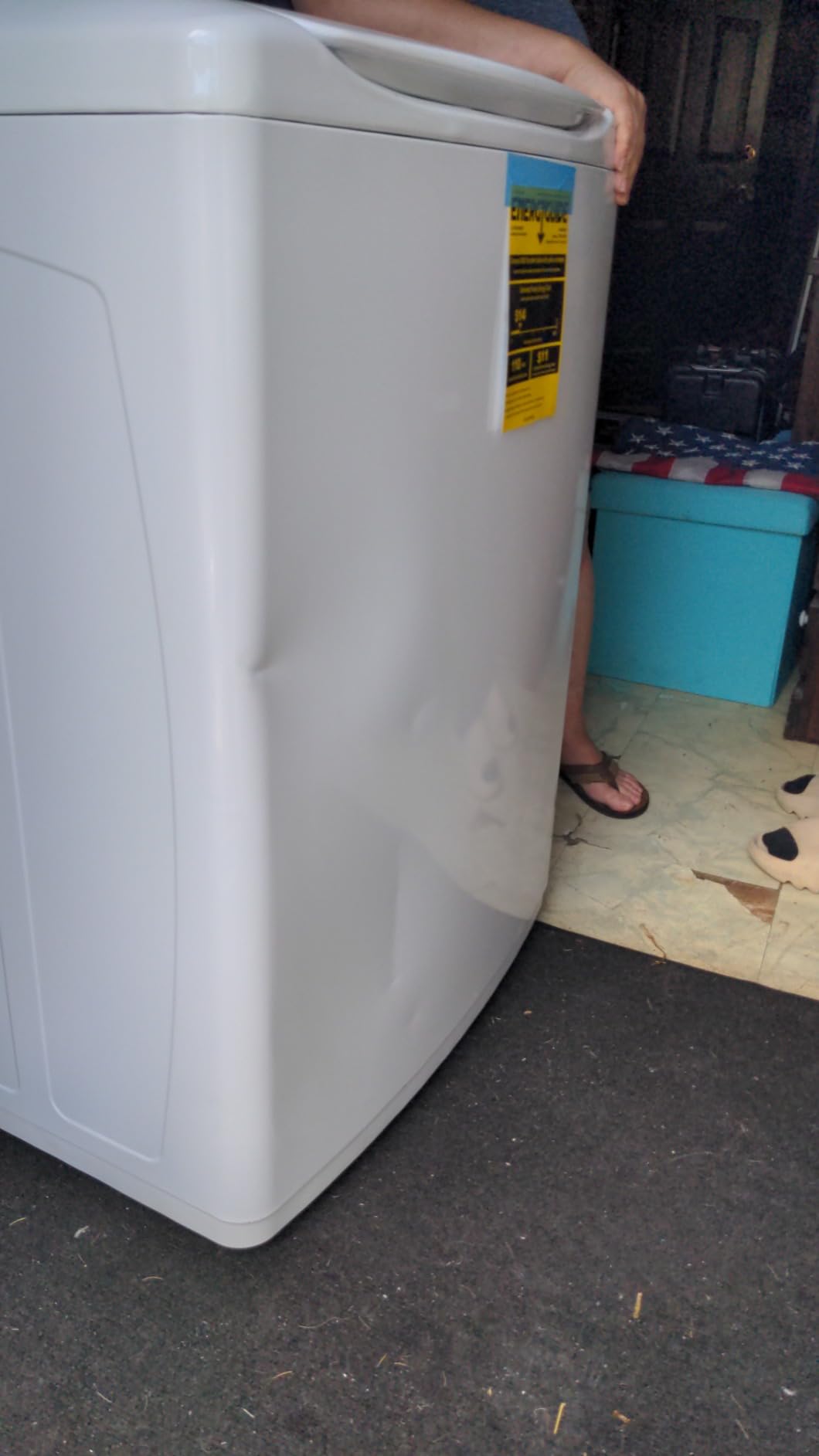 Frigidaire 4.4 cubic foot top load washer with MaxFill - Customer Photo 2