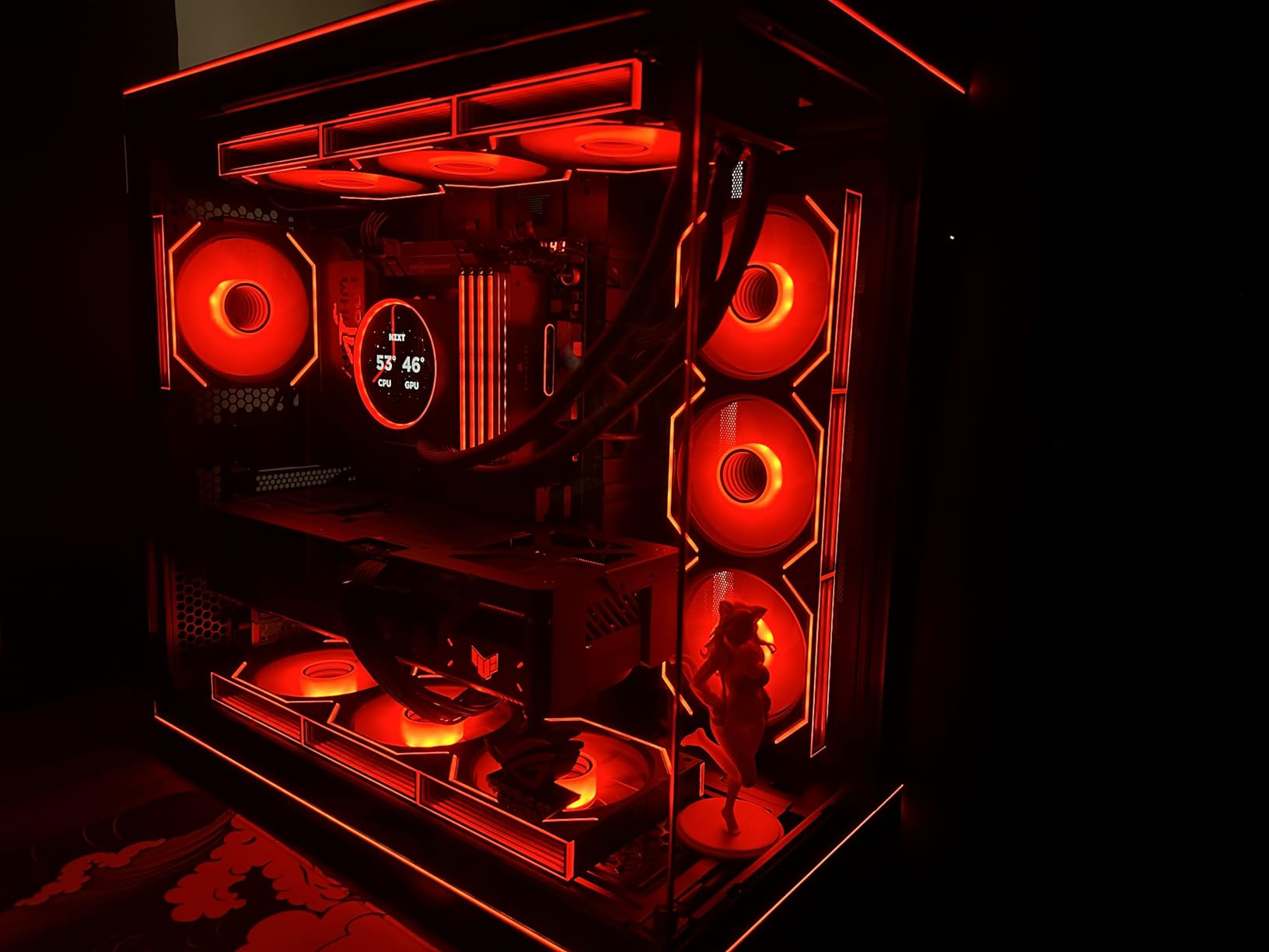 ASUS ROG Astral GeForce RTX 5080 OC Edition Gaming Graphics Card (PCIe 5.0, 16GB GDDR7, HDMI/DP 2.1, 3.8-Slot, 4-Fan Design, Axial-tech Fans, Patented Vapor Chamber, Phase-Change GPU Thermal pad) - Customer Photo 1