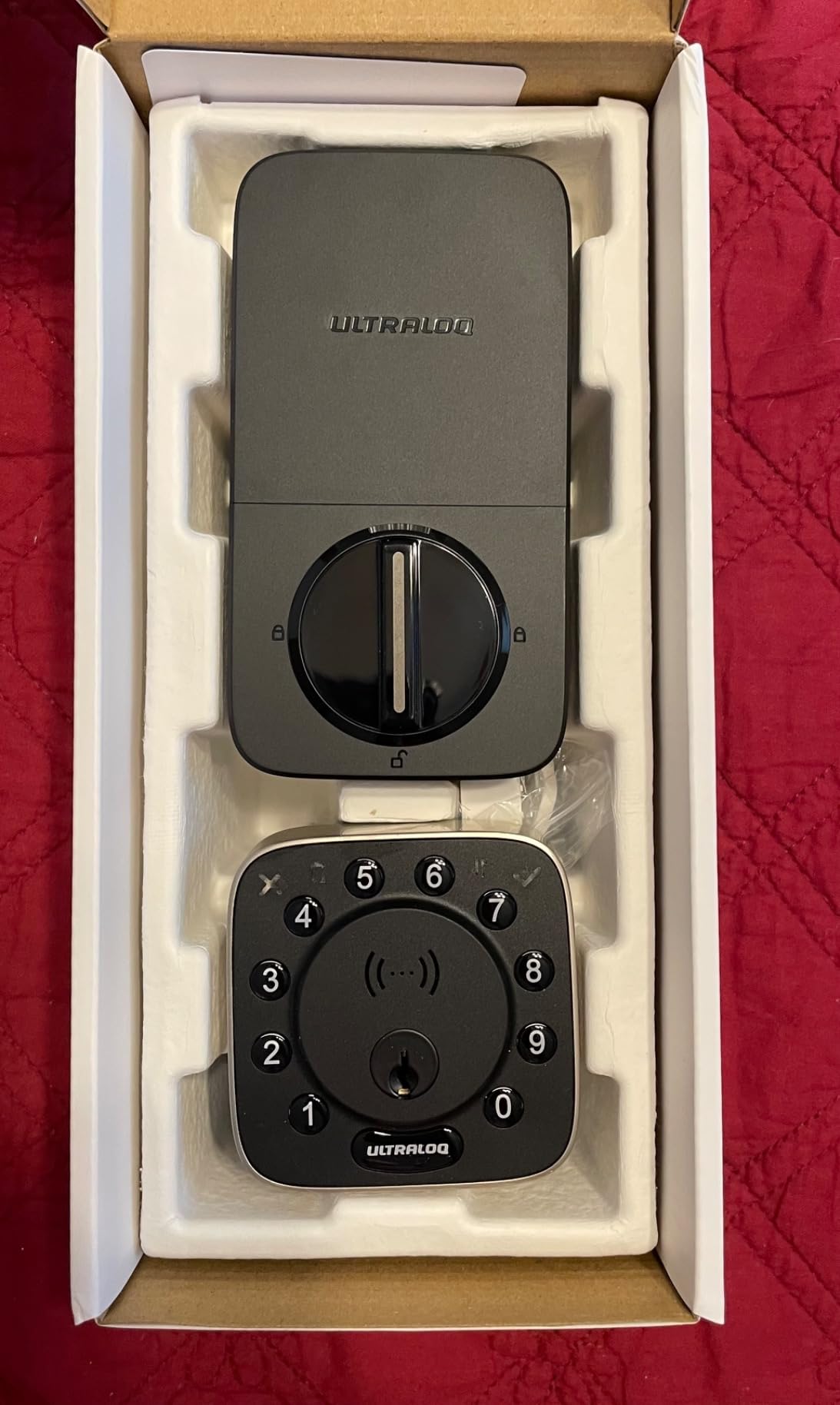 ULTRALOQ 2025 Upgrade Bolt Fingerprint Matter Smart Lock, Fingerprint Keyless Entry Door Lock, Works with Apple Home, Alexa, Google, SmartThings, IFTTT, Built in Matter Over Thread, BHMA Grade AAA - Customer Photo 2