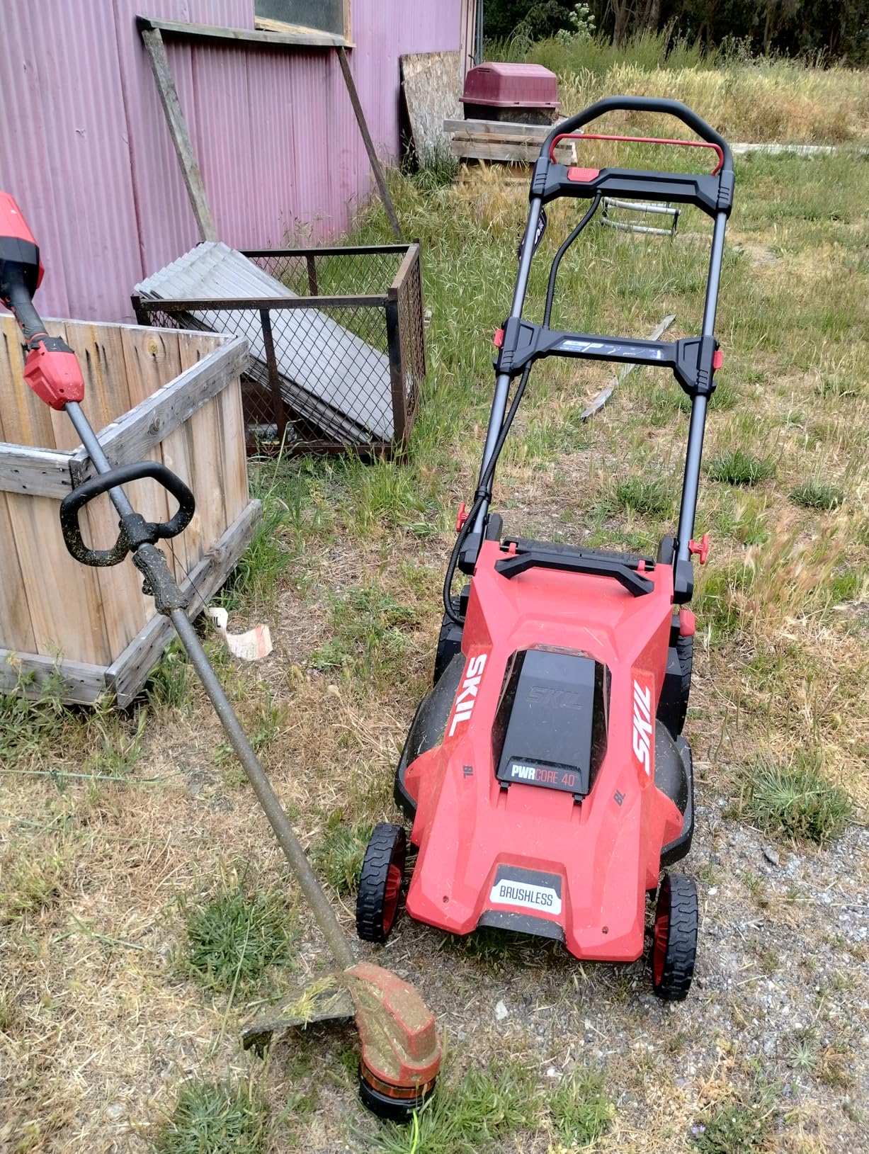 SKIL 40V Brushless 20 inch Push Mower Kit Including 6.0Ah Battery and 150W Charger-PM4910-15 - Customer Photo 1