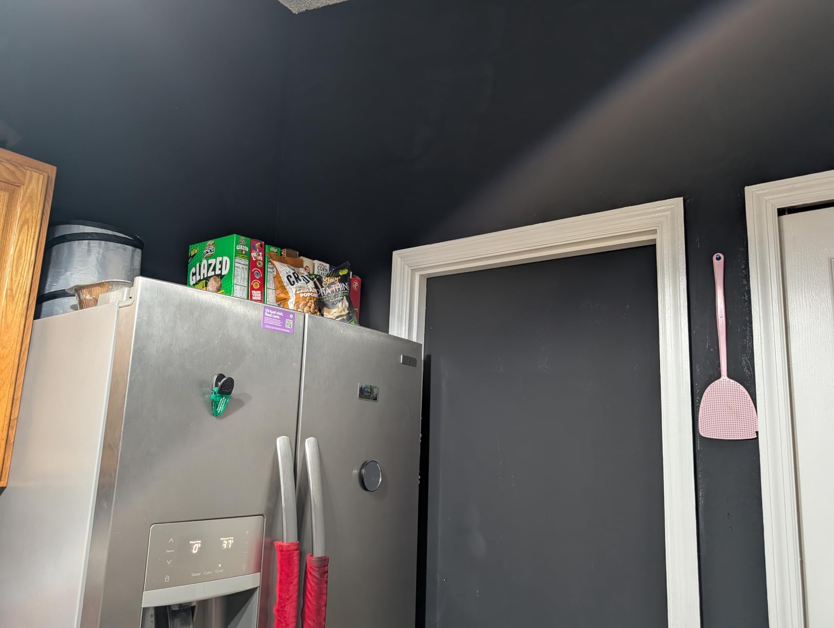 Kompozit ONE Ultra Cover Interior/Exterior White 100% Acrylic Paint & Primer for walls 1 Gallon, Flat. High Durability and Scratch-Resistant Paint. Made in USA. Low VOC. - Customer Photo 1