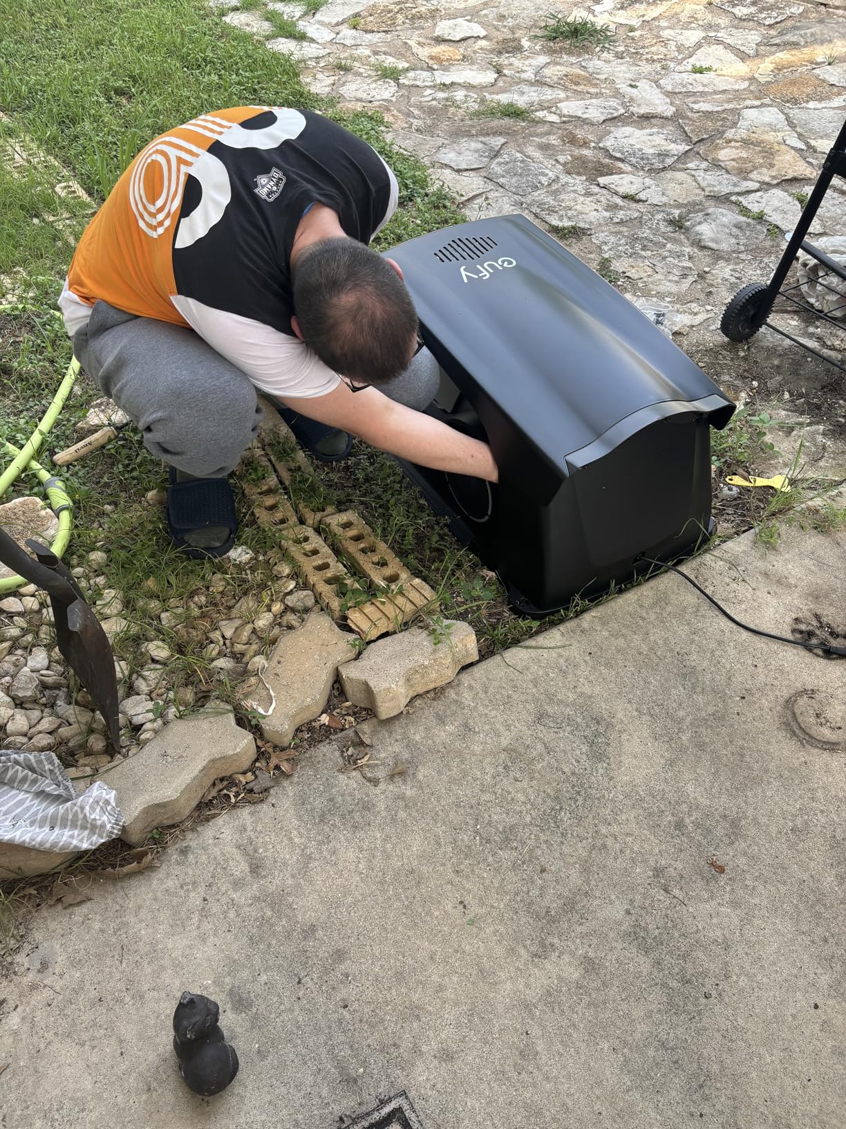 Eufy E15 Robot Lawn Mower, Max 0.2 Acres, Wireless Robot Mower with Auto Mapping, Vision Navigation, Multi-Zone Management, Robotic Lawnmower with AI Obstacle Avoidance, APP Control, 18° Slope, Cut Height 1-3