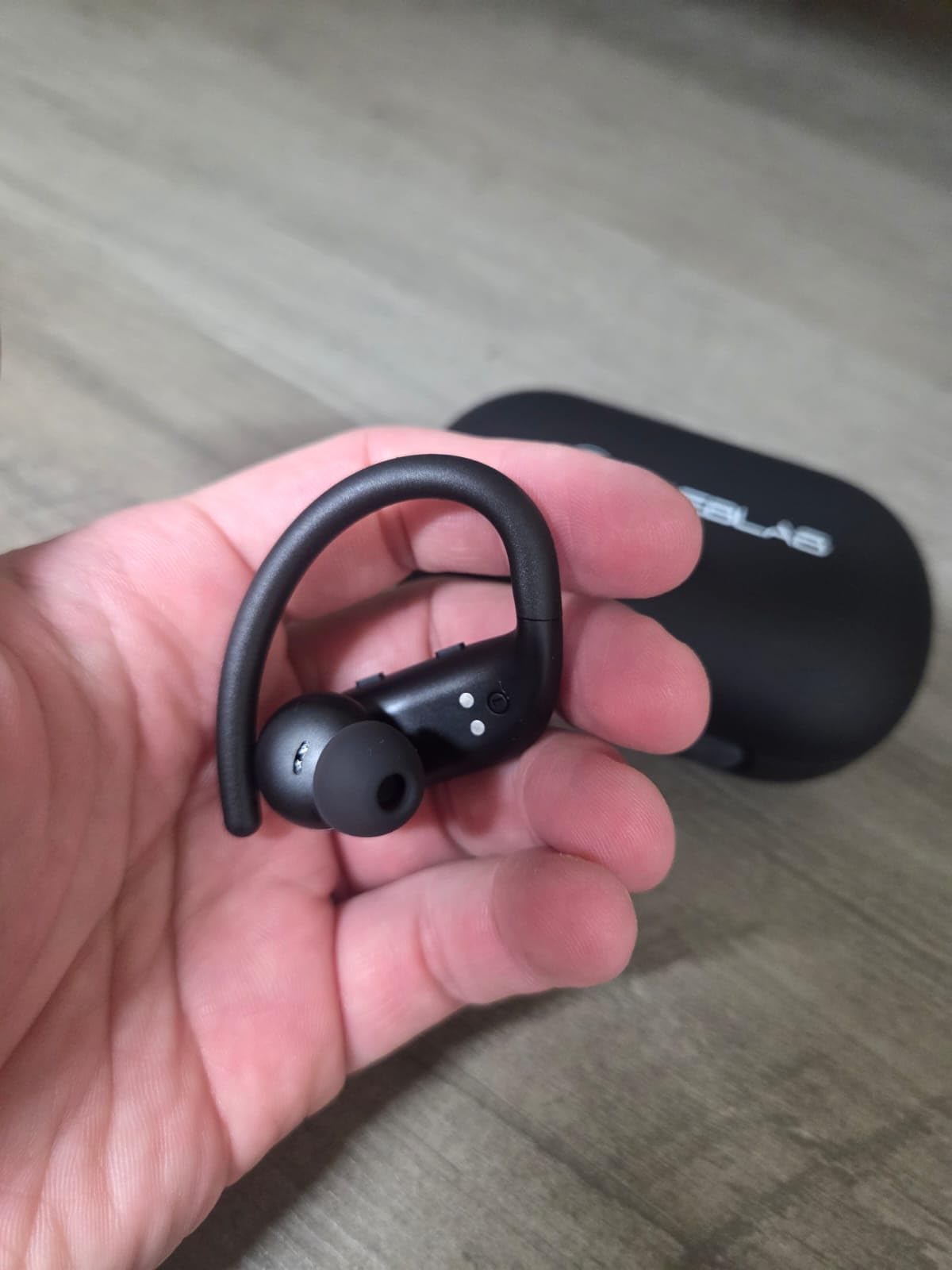 TREBLAB X4 Wireless Earbuds with Earhooks – 253H Battery, ENC Mic, Bluetooth 5.4, USB-C Charging Case, IPX5 Waterproof, Noise Isolating, for Calls, Workouts - Customer Photo 1