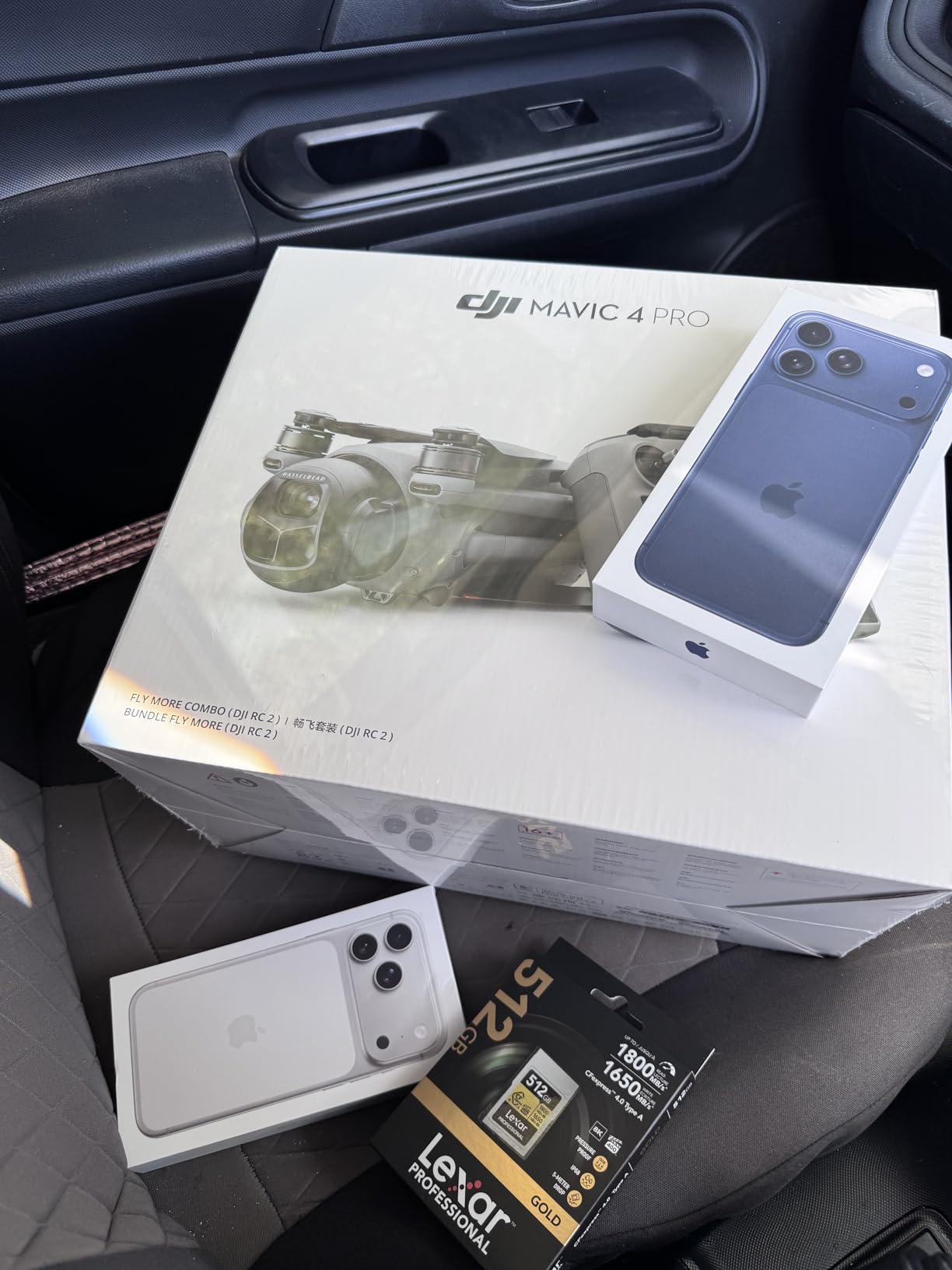 DJI Mavic 4 Pro Drone with DJI RC 2, Flagship Tri-Camera Drone with 100MP 4/3 CMOS Hasselblad Camera, for Professionals, 30km/18.6mi Video Transmission, 51-Min Max Flight Time - Customer Photo 2