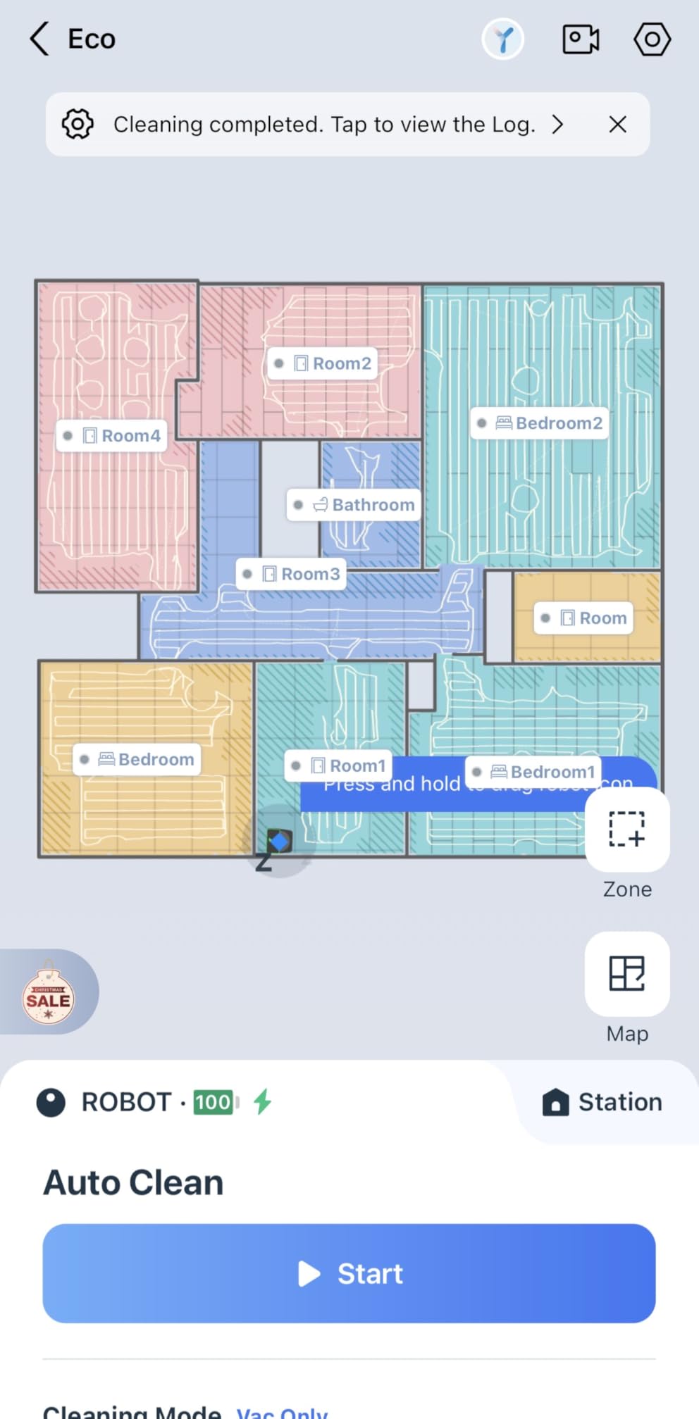 ECOVACS DEEBOT T50 PRO Omni Robot Vacuum and Mop, 3.19