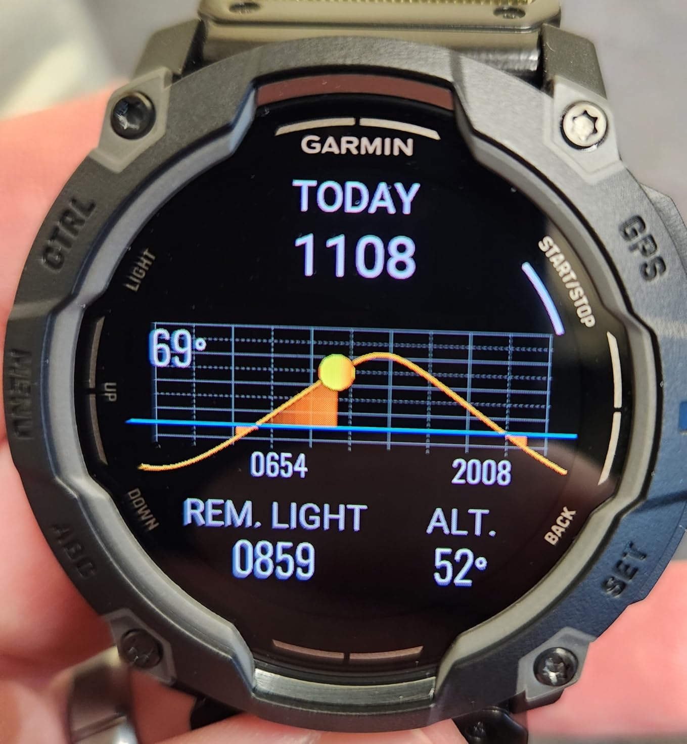 Garmin Instinct E 45mm, Rugged Outdoor GPS Smartwatch, 24/7 Health Monitoring, Wrist-Based Heart Rate, Up to 16 Days of Battery Life, Charcoal - Customer Photo 1