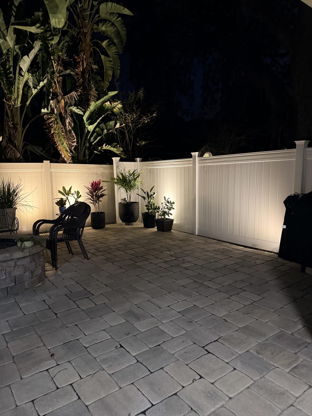 SUNVIE All-in-One LED Low Voltage Landscape Lighting Kit, 12-Pack Landscape Lights with Transformer 100FT Wire and Connectors, 3000K Waterproof Low Voltage Landscape Lights for Garden Yard House Tree - Customer Photo 2